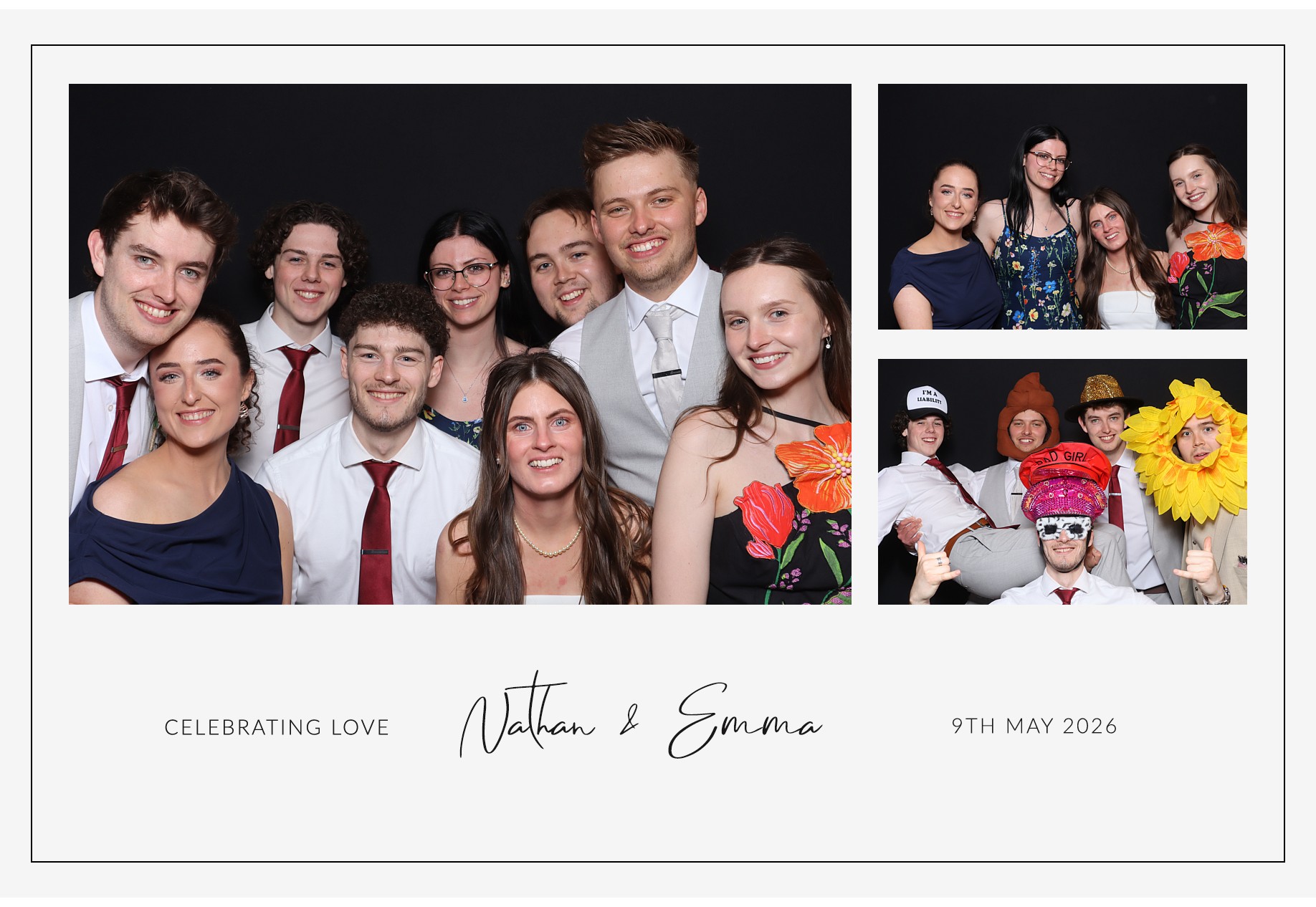 Nathan and Emma | View more photos from the event at gallery.blissbooth.co.uk/u/BlissBooth/Nathan-and-Emma