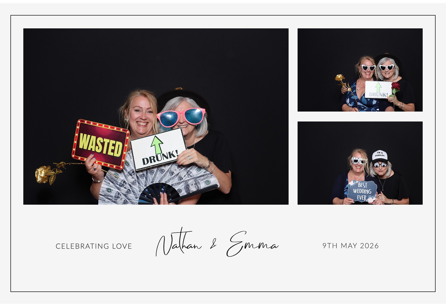 Nathan and Emma | View more photos from the event at gallery.blissbooth.co.uk/u/BlissBooth/Nathan-and-Emma