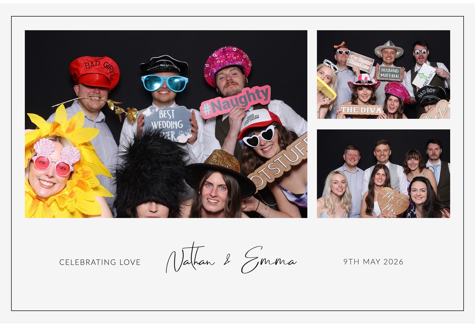 Nathan and Emma | View more photos from the event at gallery.blissbooth.co.uk/u/BlissBooth/Nathan-and-Emma