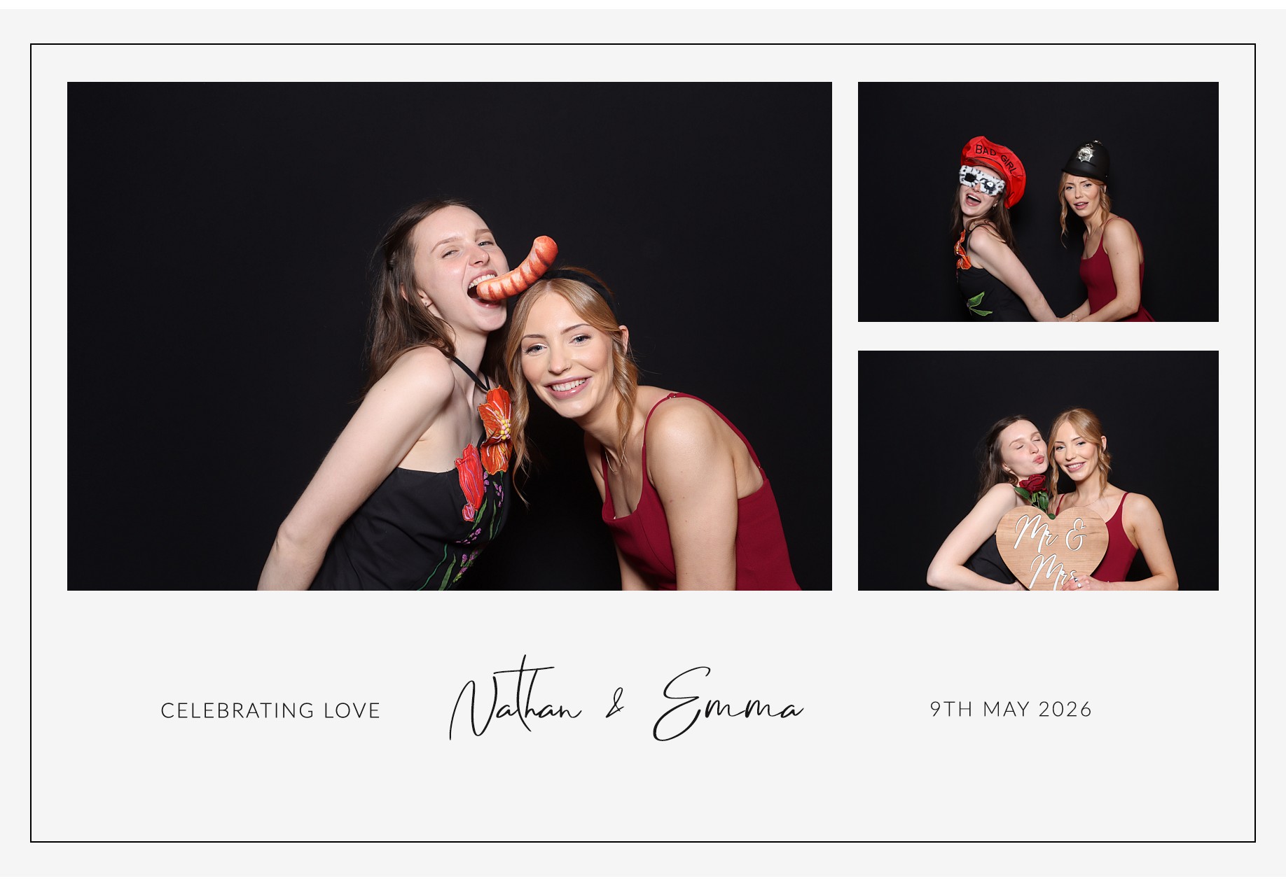 Nathan and Emma | View more photos from the event at gallery.blissbooth.co.uk/u/BlissBooth/Nathan-and-Emma