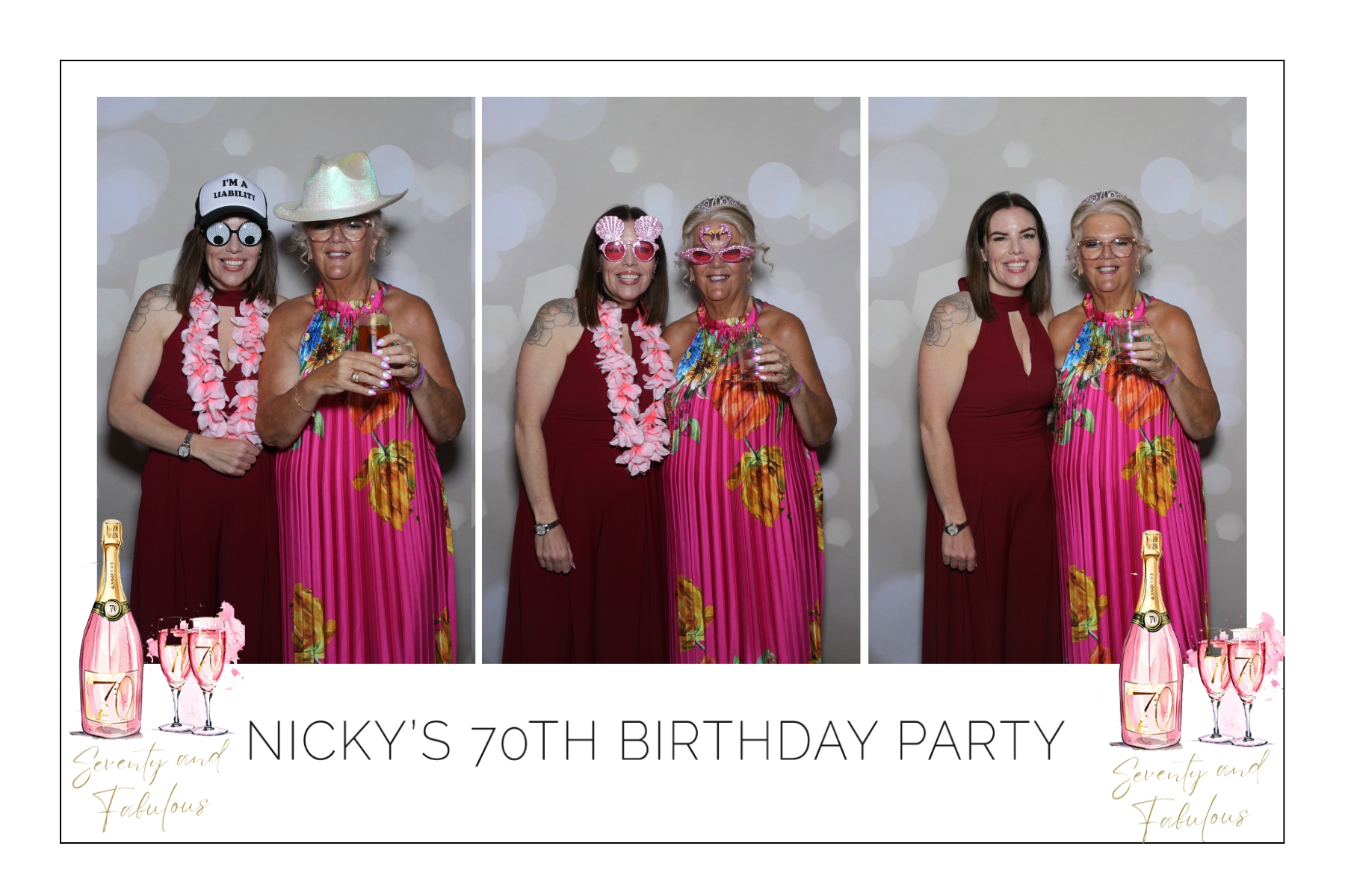 Nicky’s 70th Birthday Party | View more photos from the event at gallery.blissbooth.co.uk/u/BlissBooth/Nicky’s-70th-Birthday-Party