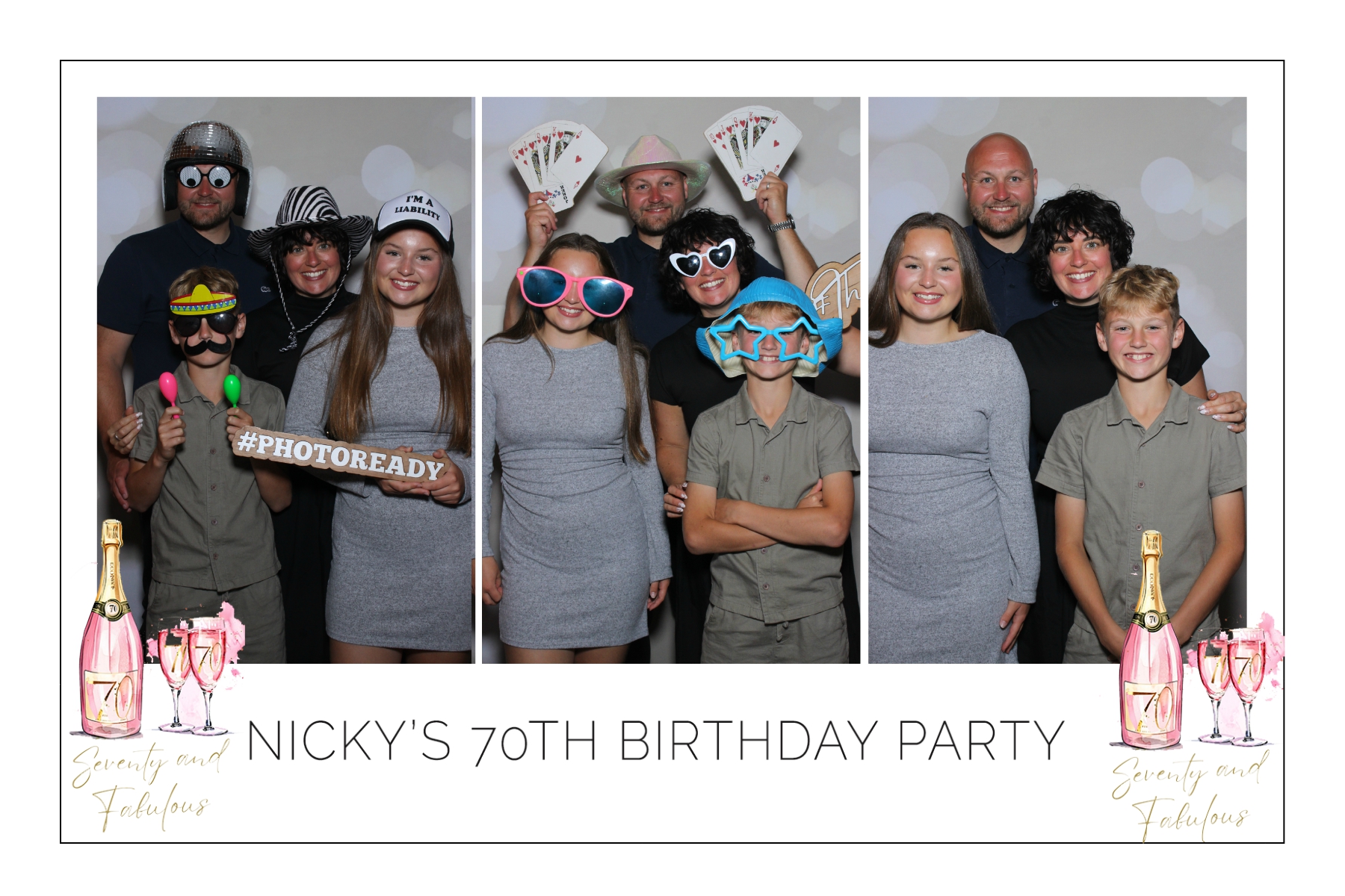 Nicky’s 70th Birthday Party | View more photos from the event at gallery.blissbooth.co.uk/u/BlissBooth/Nicky’s-70th-Birthday-Party