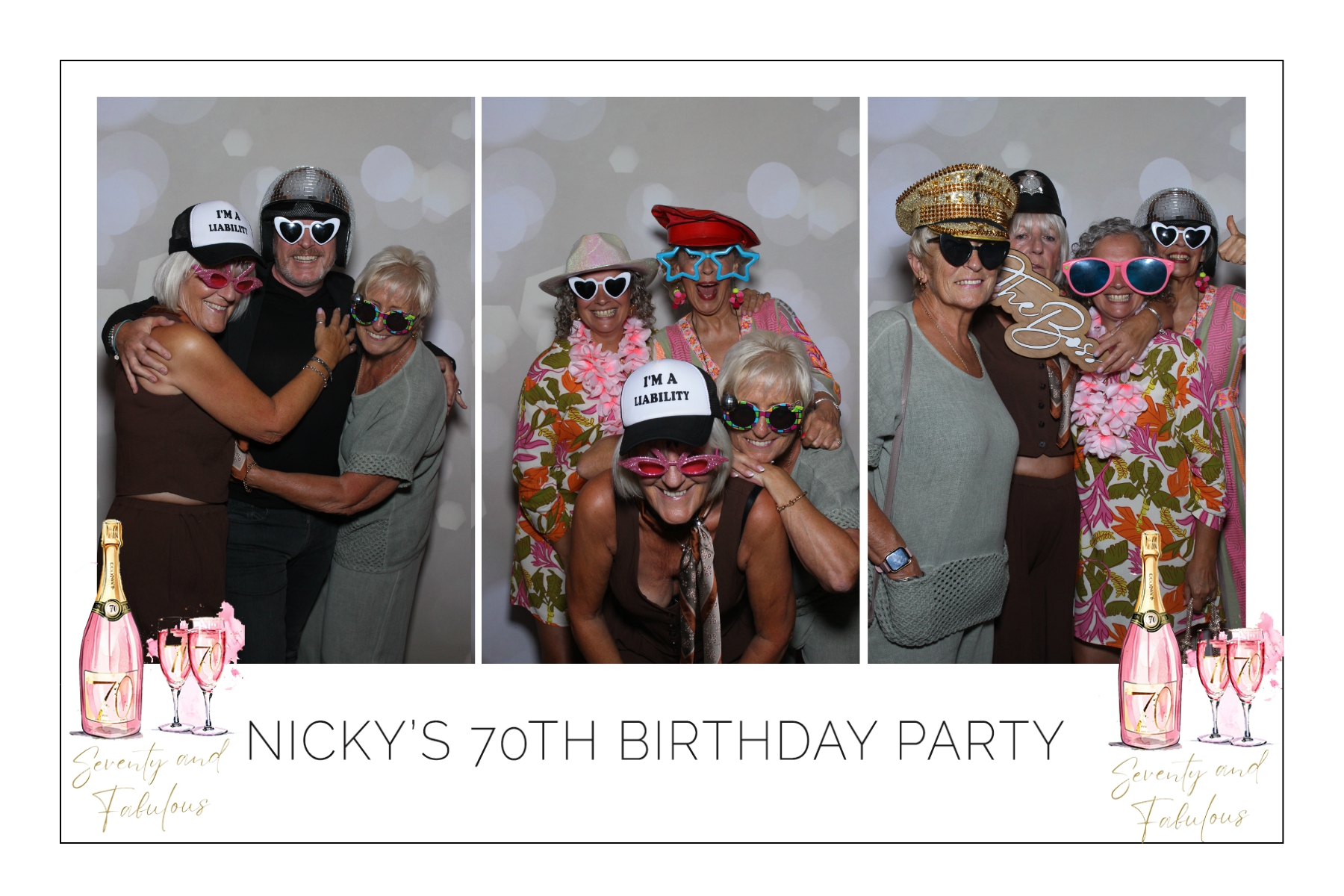 Nicky’s 70th Birthday Party | View more photos from the event at gallery.blissbooth.co.uk/u/BlissBooth/Nicky’s-70th-Birthday-Party