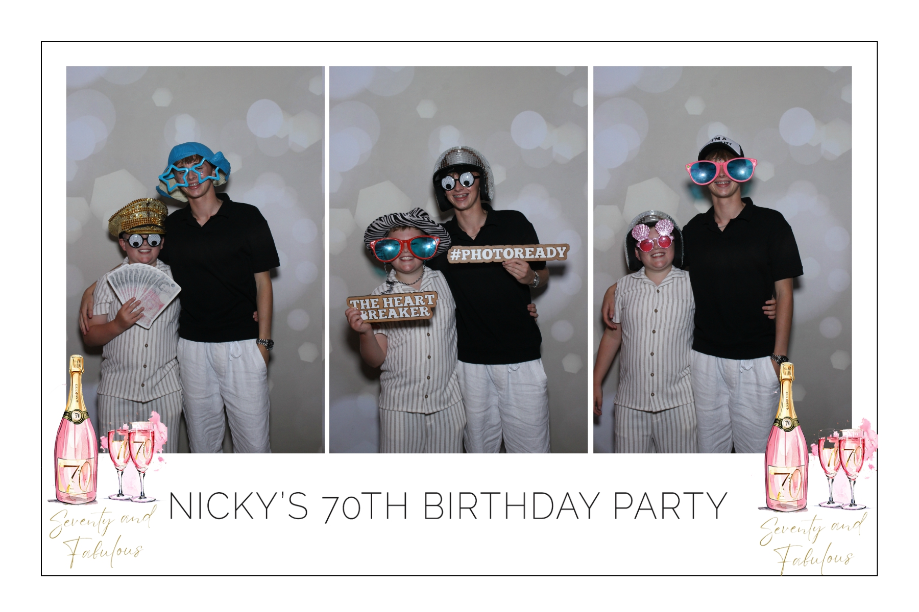 Nicky’s 70th Birthday Party | View more photos from the event at gallery.blissbooth.co.uk/u/BlissBooth/Nicky’s-70th-Birthday-Party