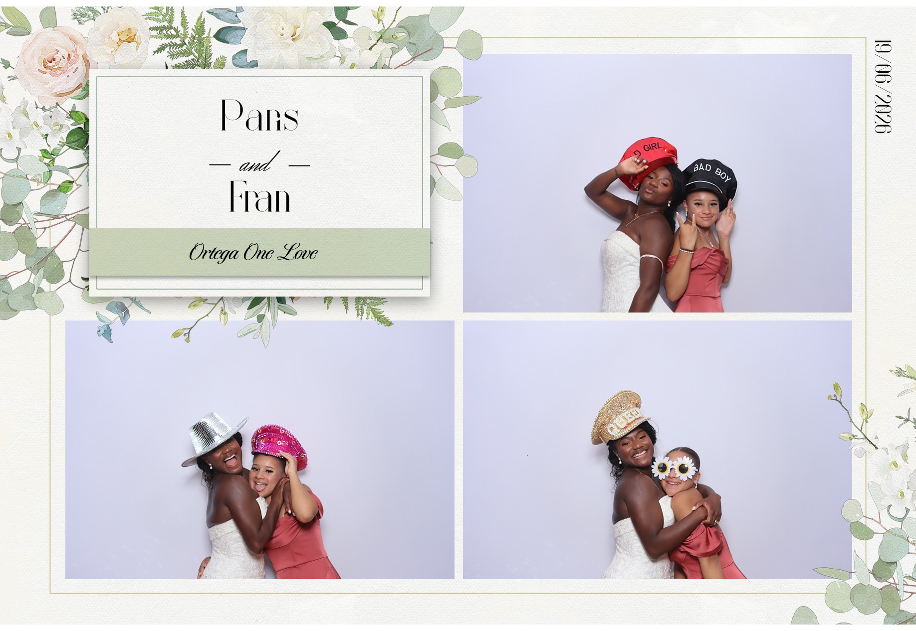 Paris and Fran | View more photos from the event at gallery.blissbooth.co.uk/u/BlissBooth/Paris-and-Fran