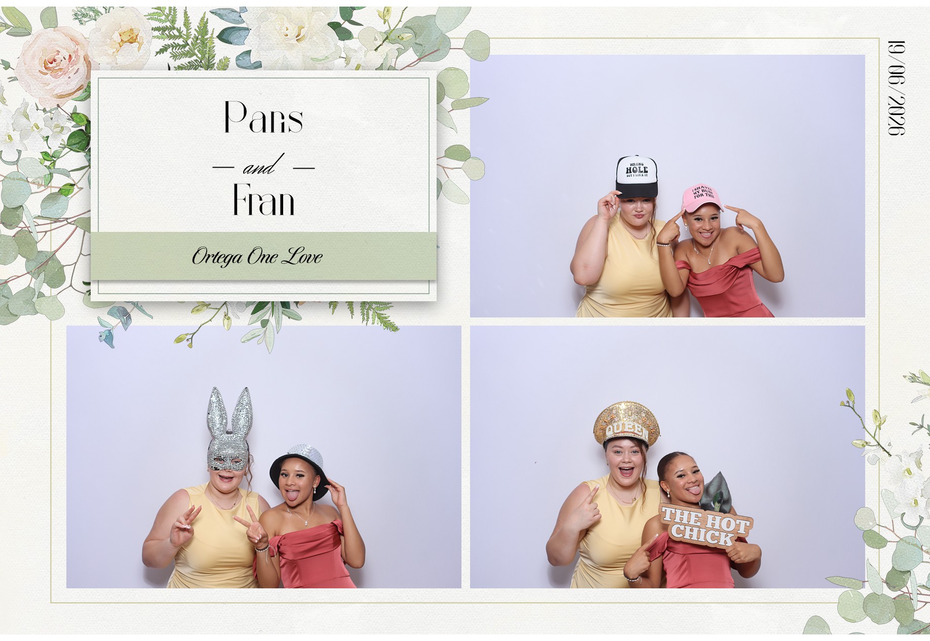 Paris and Fran | View more photos from the event at gallery.blissbooth.co.uk/u/BlissBooth/Paris-and-Fran