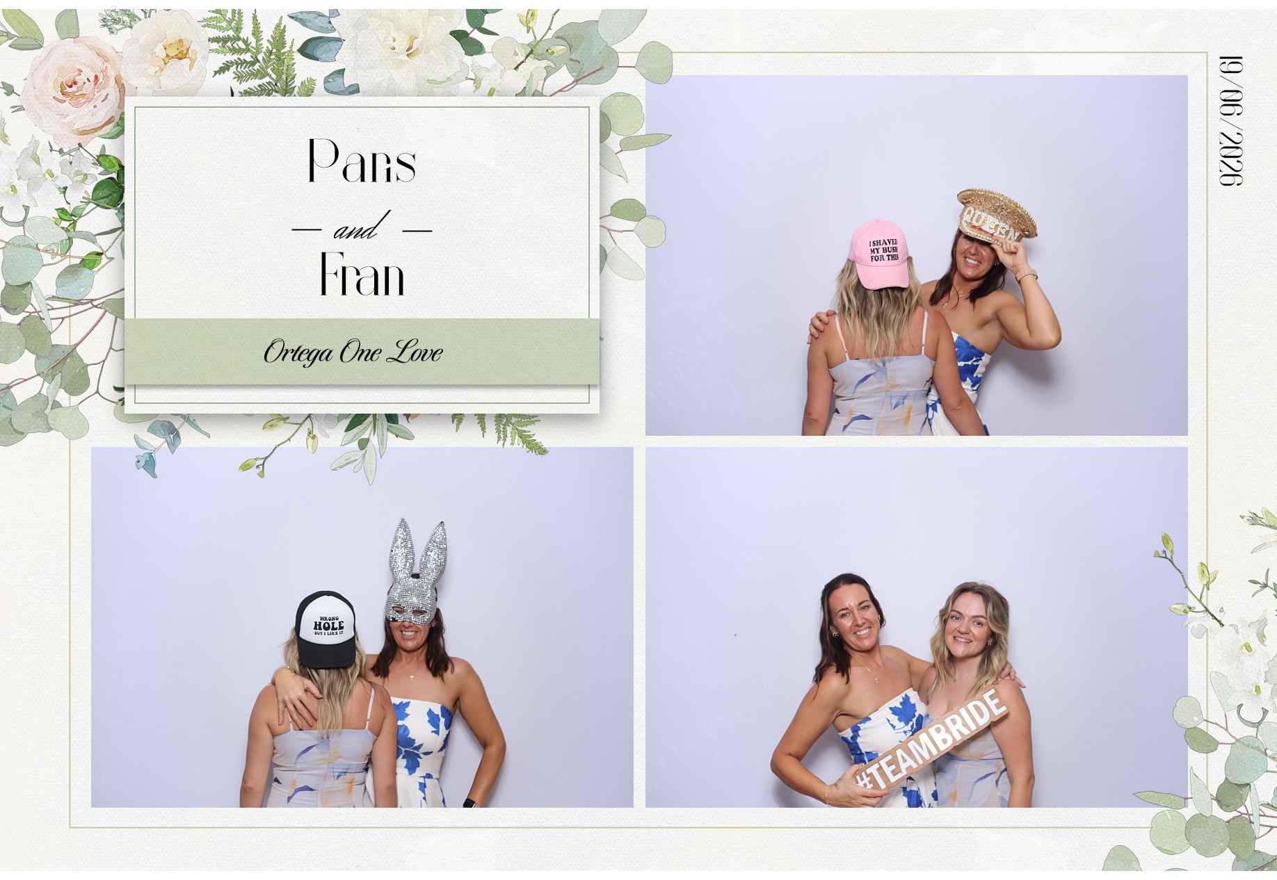 Paris and Fran | View more photos from the event at gallery.blissbooth.co.uk/u/BlissBooth/Paris-and-Fran