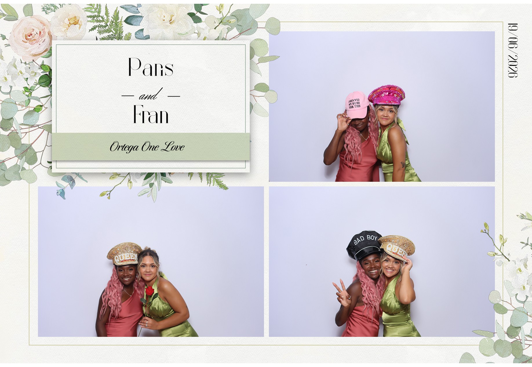 Paris and Fran | View more photos from the event at gallery.blissbooth.co.uk/u/BlissBooth/Paris-and-Fran