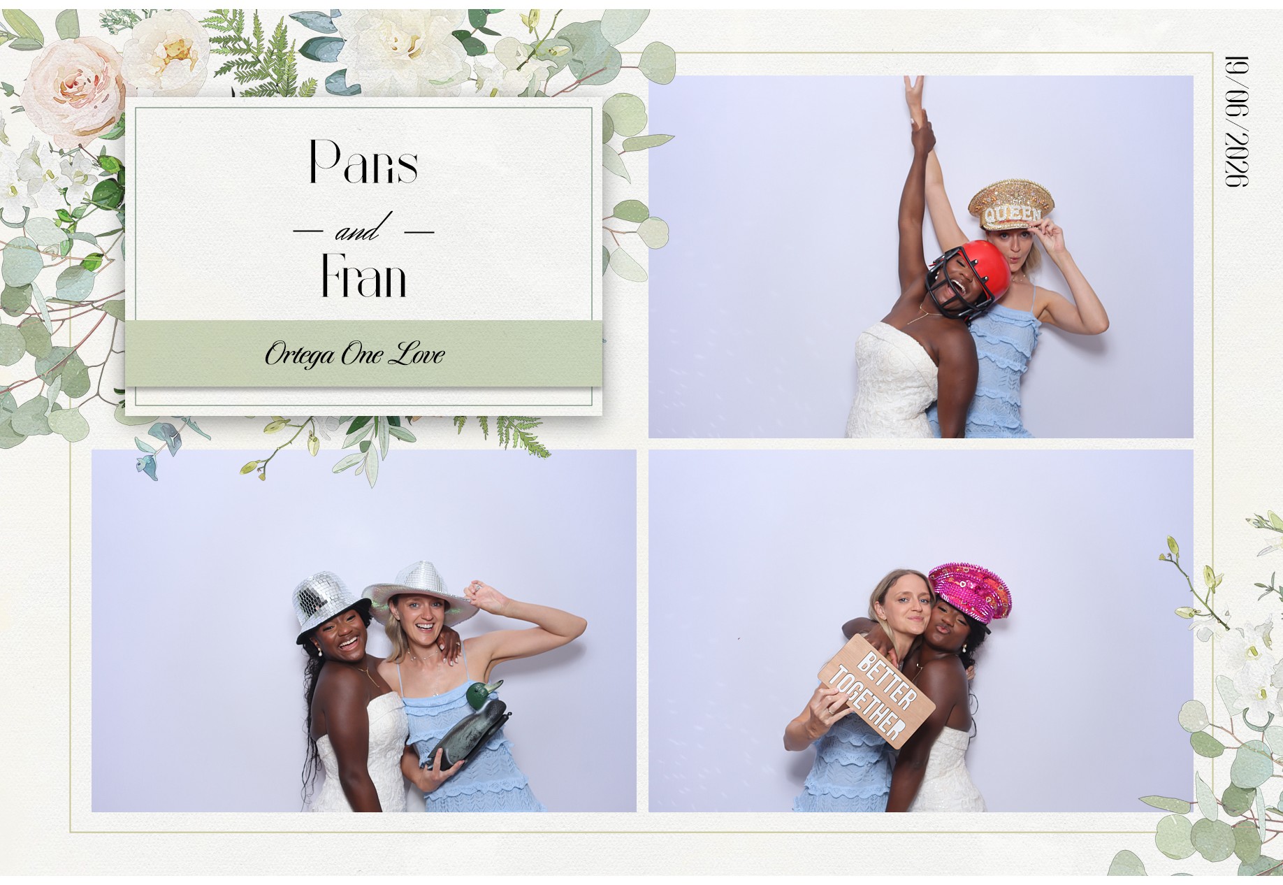 Paris and Fran | View more photos from the event at gallery.blissbooth.co.uk/u/BlissBooth/Paris-and-Fran
