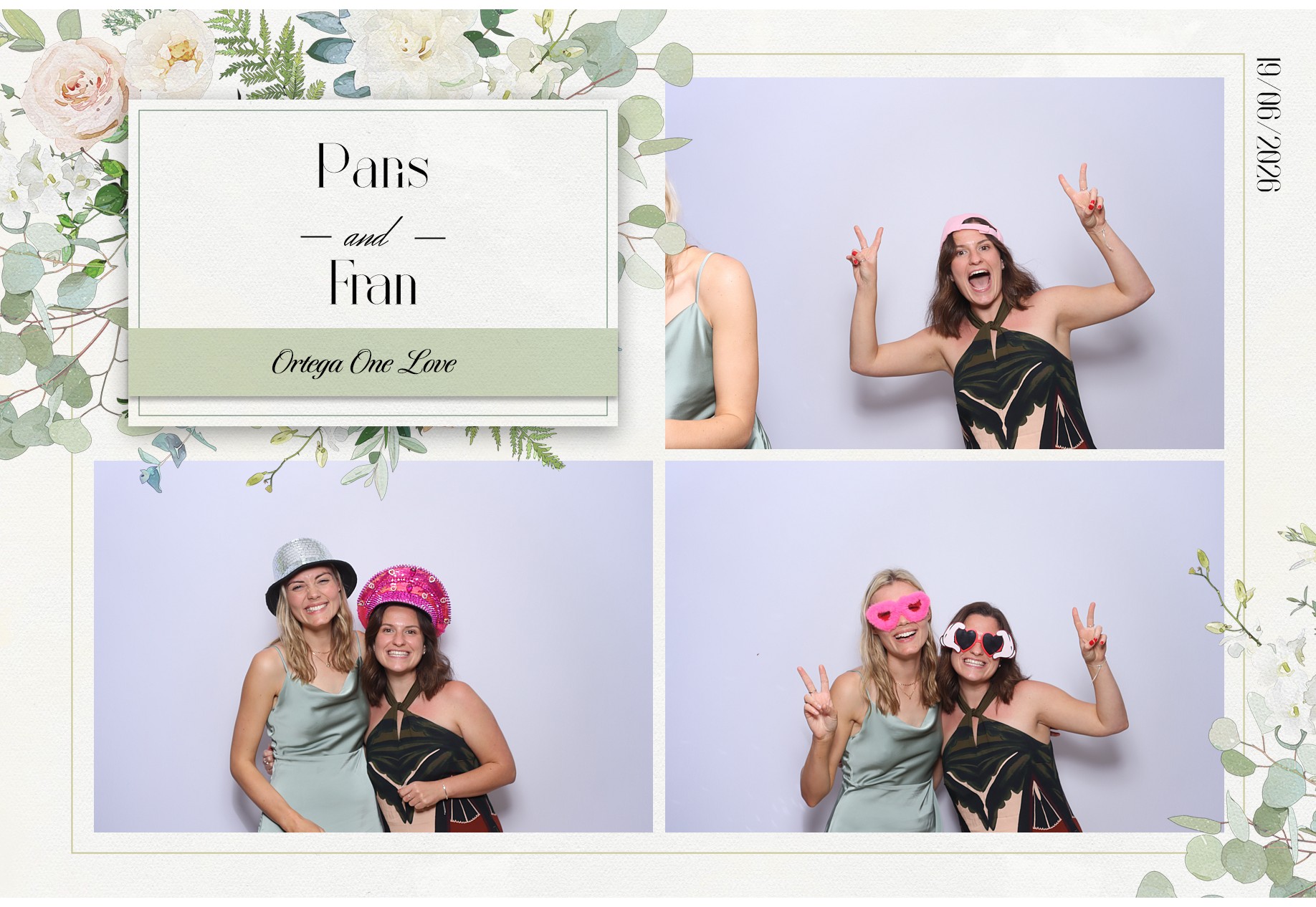 Paris and Fran | View more photos from the event at gallery.blissbooth.co.uk/u/BlissBooth/Paris-and-Fran
