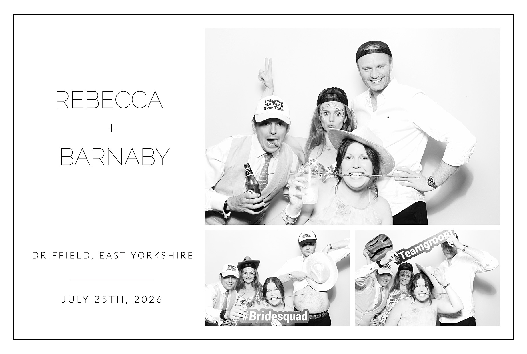 Rebecca and Barnaby | View more photos from the event at gallery.blissbooth.co.uk/u/BlissBooth/Rebecca-and-Barnaby
