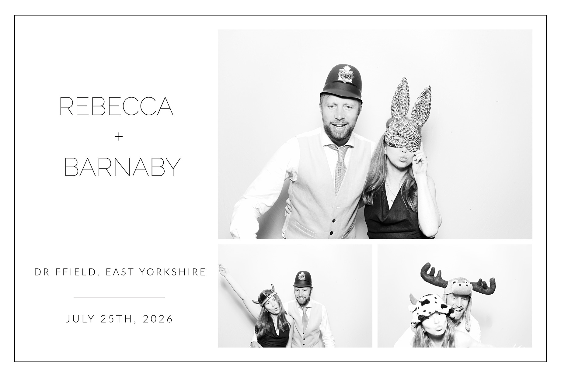 Rebecca and Barnaby | View more photos from the event at gallery.blissbooth.co.uk/u/BlissBooth/Rebecca-and-Barnaby