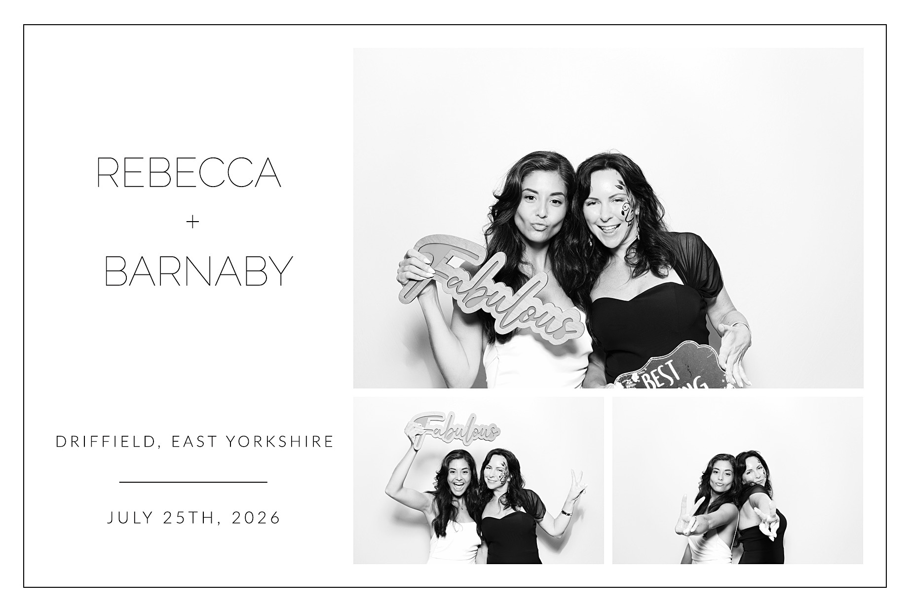 Rebecca and Barnaby | View more photos from the event at gallery.blissbooth.co.uk/u/BlissBooth/Rebecca-and-Barnaby