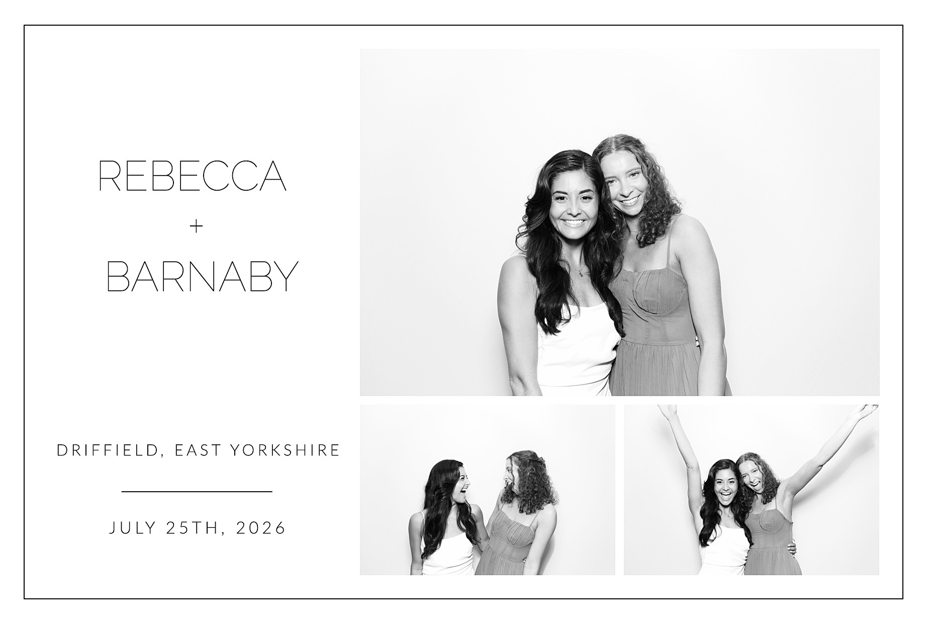 Rebecca and Barnaby | View more photos from the event at gallery.blissbooth.co.uk/u/BlissBooth/Rebecca-and-Barnaby