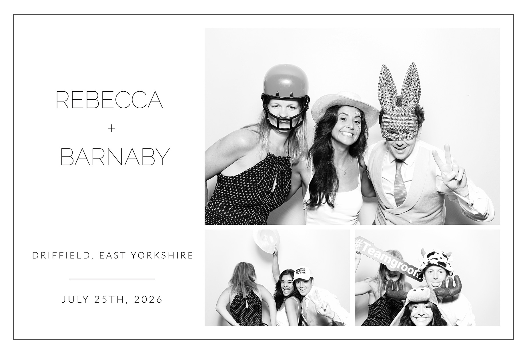 Rebecca and Barnaby | View more photos from the event at gallery.blissbooth.co.uk/u/BlissBooth/Rebecca-and-Barnaby