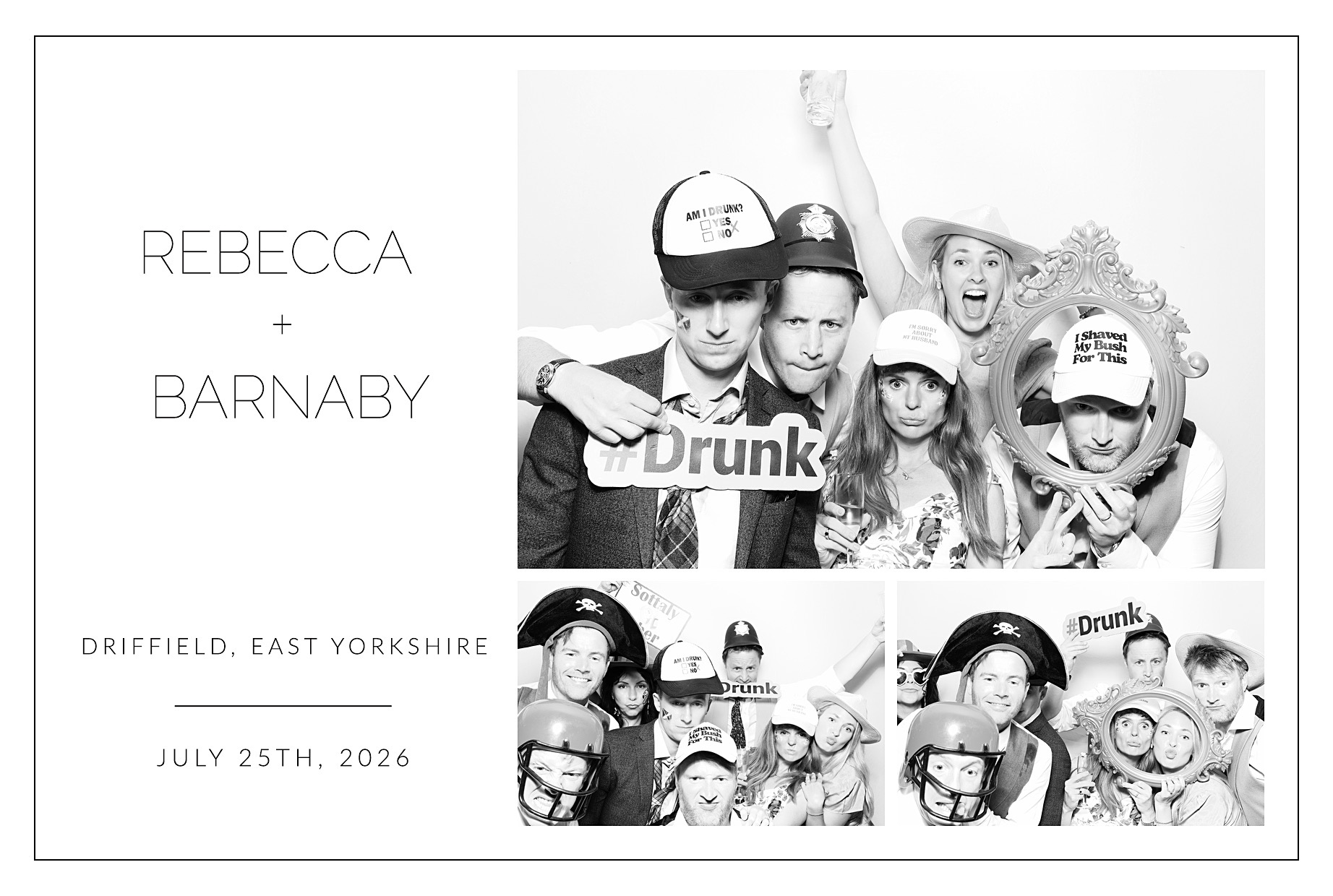 Rebecca and Barnaby | View more photos from the event at gallery.blissbooth.co.uk/u/BlissBooth/Rebecca-and-Barnaby
