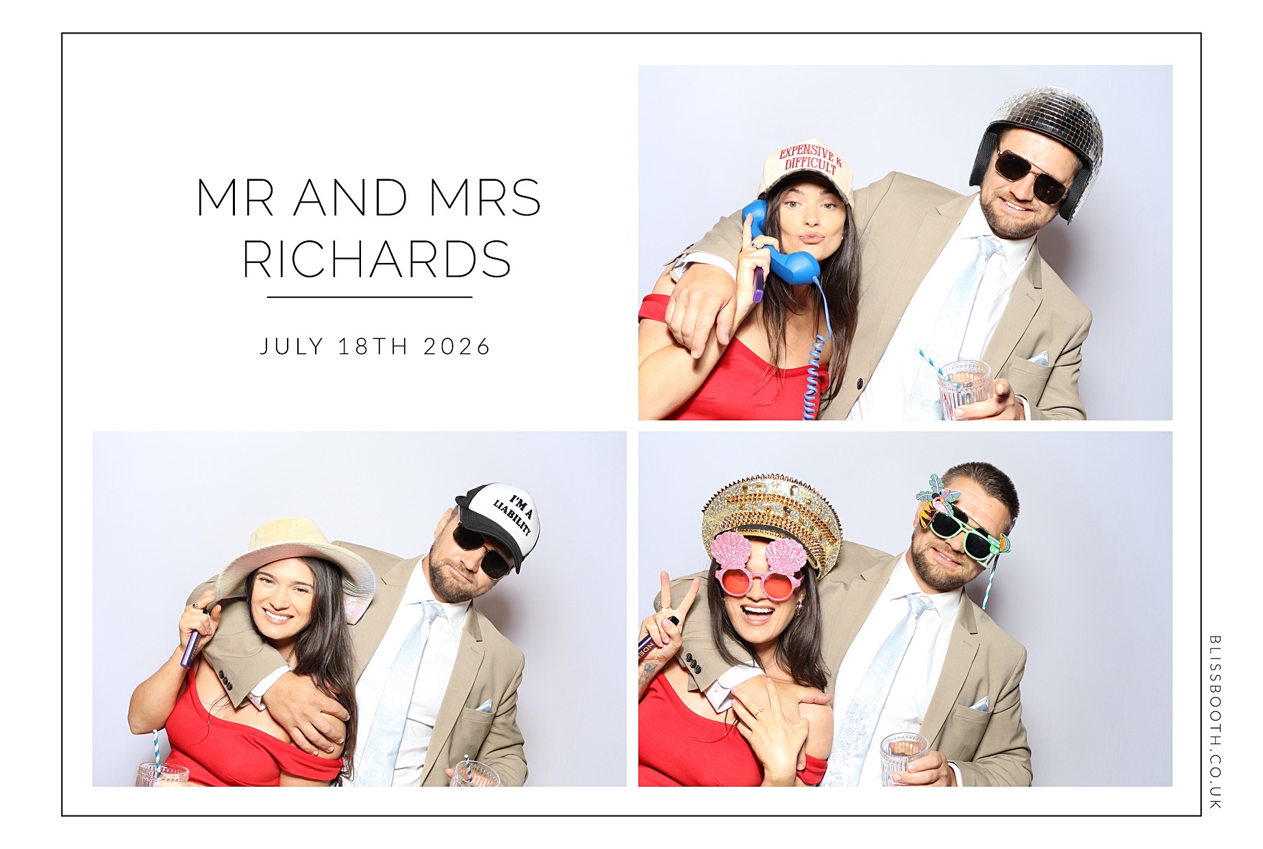 Rebecca and Liam | View more photos from the event at gallery.blissbooth.co.uk/u/BlissBooth/Rebecca-and-Liam-0