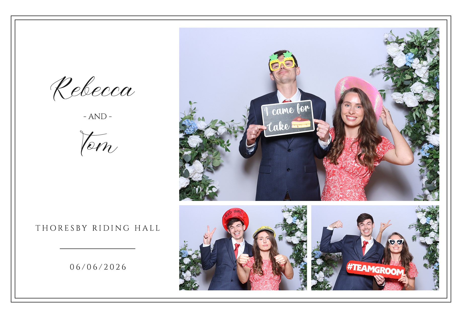 Rebecca and Tom | View more photos from the event at gallery.blissbooth.co.uk/u/BlissBooth/Rebecca-and-Tom