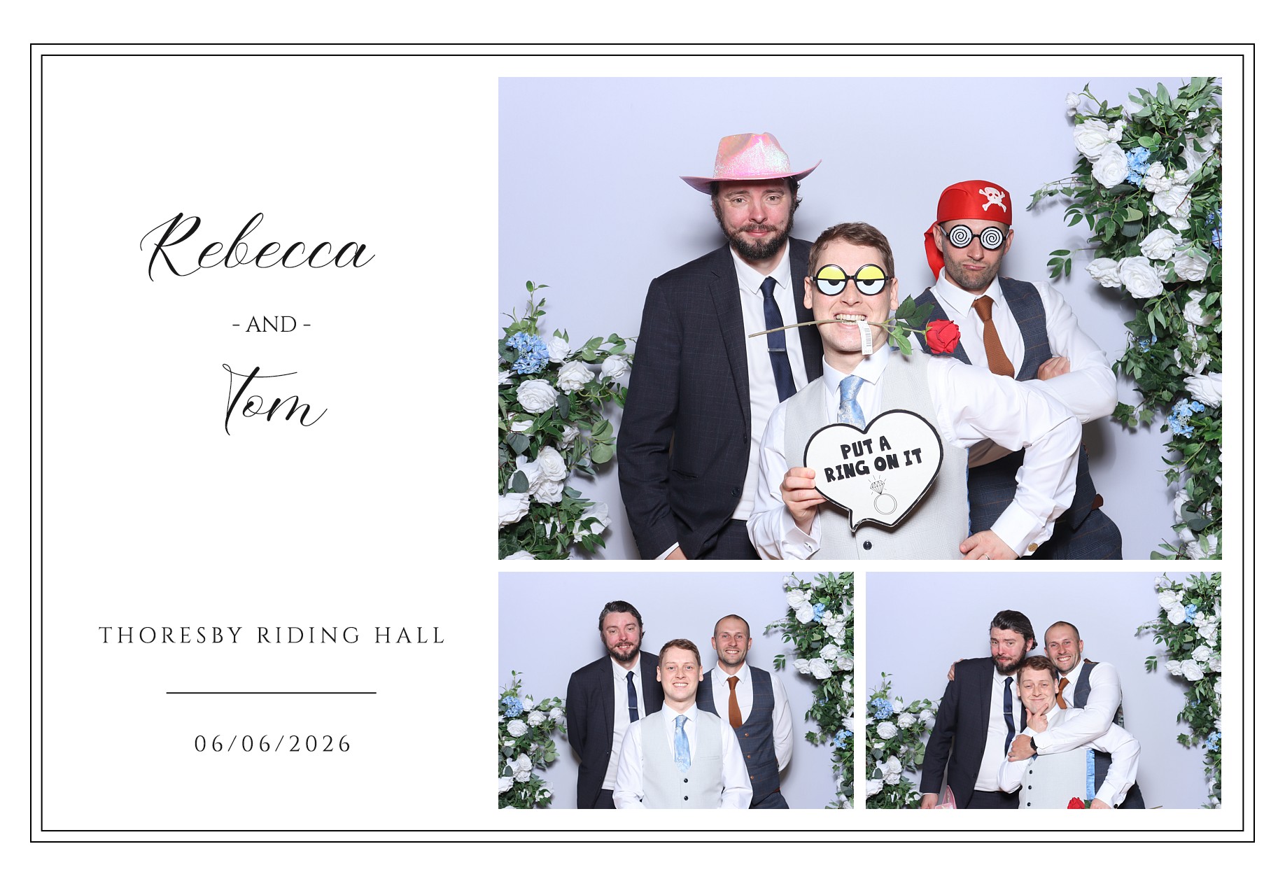 Rebecca and Tom | View more photos from the event at gallery.blissbooth.co.uk/u/BlissBooth/Rebecca-and-Tom