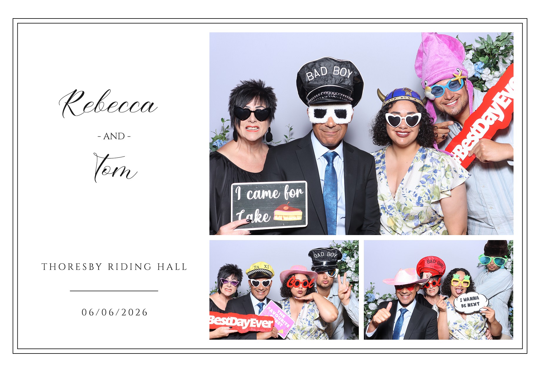 Rebecca and Tom | View more photos from the event at gallery.blissbooth.co.uk/u/BlissBooth/Rebecca-and-Tom
