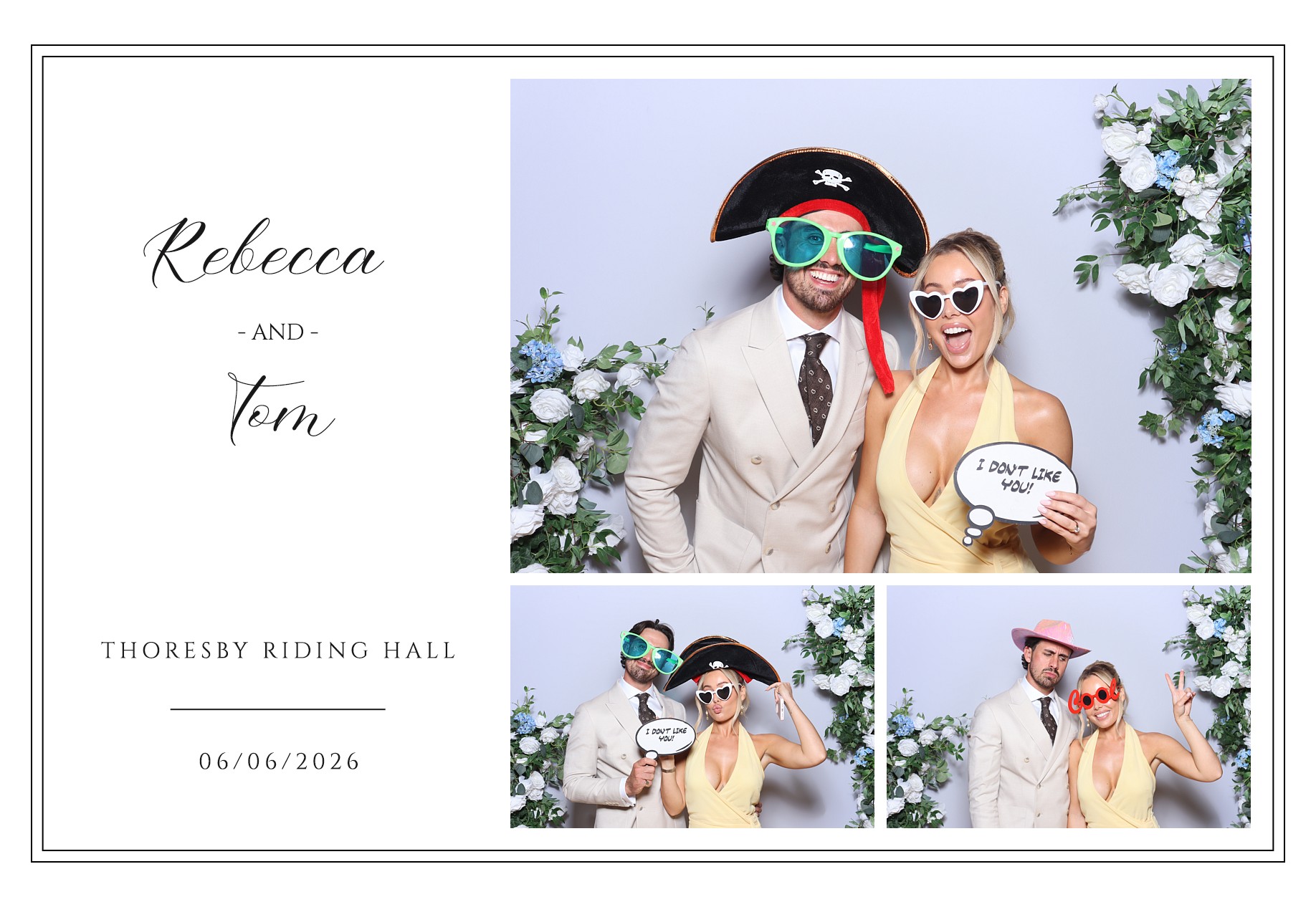 Rebecca and Tom | View more photos from the event at gallery.blissbooth.co.uk/u/BlissBooth/Rebecca-and-Tom