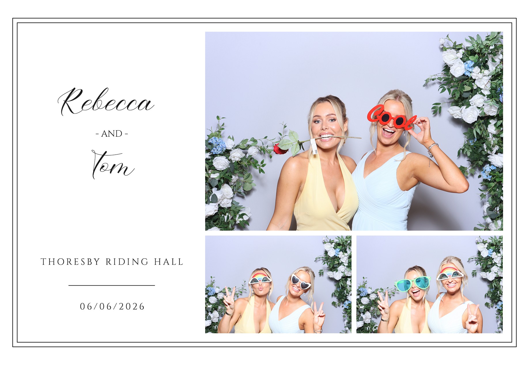 Rebecca and Tom | View more photos from the event at gallery.blissbooth.co.uk/u/BlissBooth/Rebecca-and-Tom