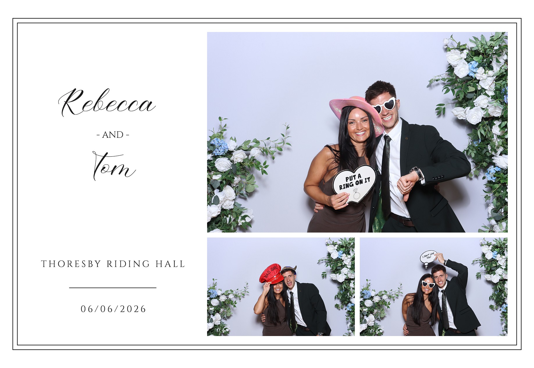 Rebecca and Tom | View more photos from the event at gallery.blissbooth.co.uk/u/BlissBooth/Rebecca-and-Tom