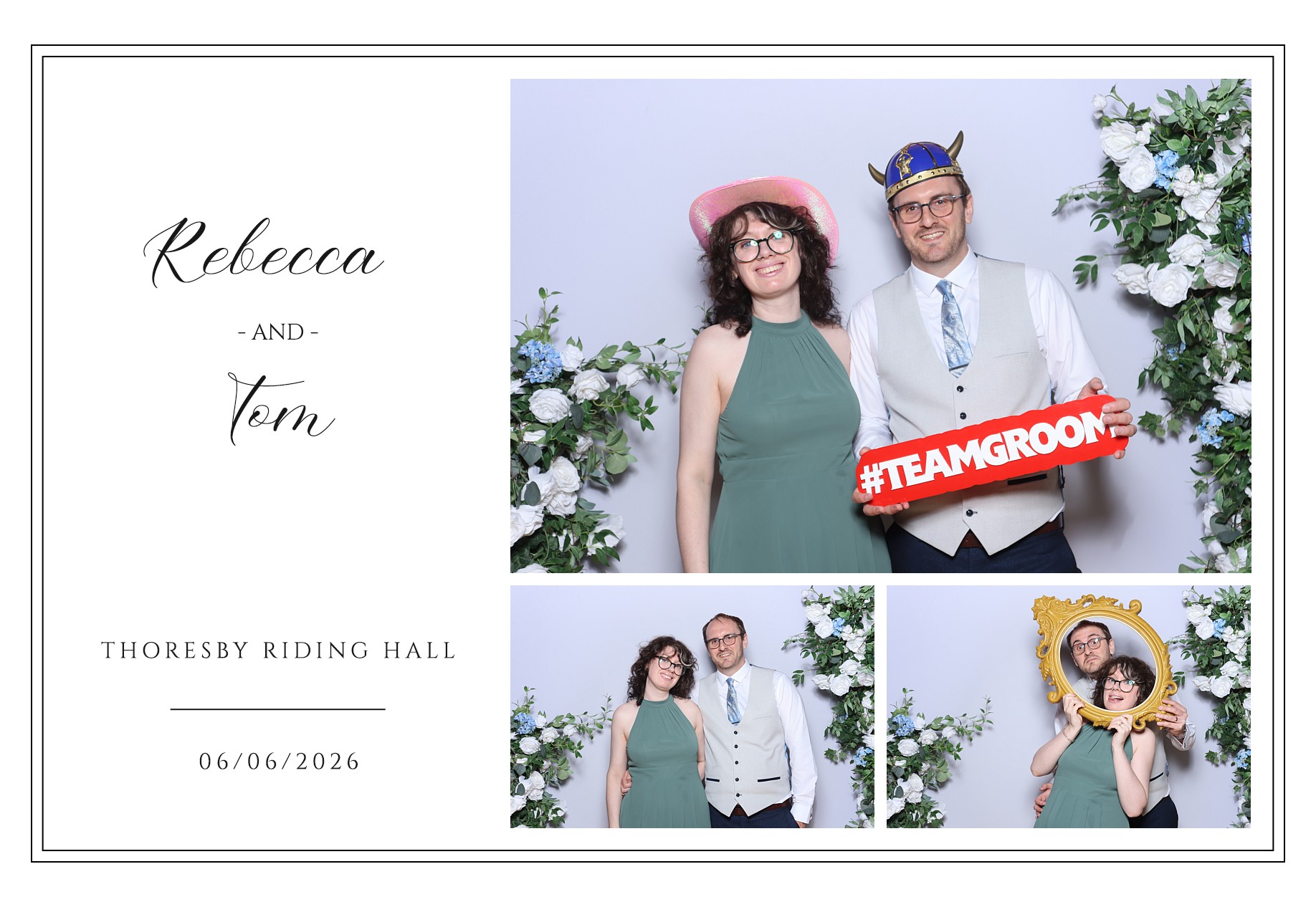 Rebecca and Tom | View more photos from the event at gallery.blissbooth.co.uk/u/BlissBooth/Rebecca-and-Tom