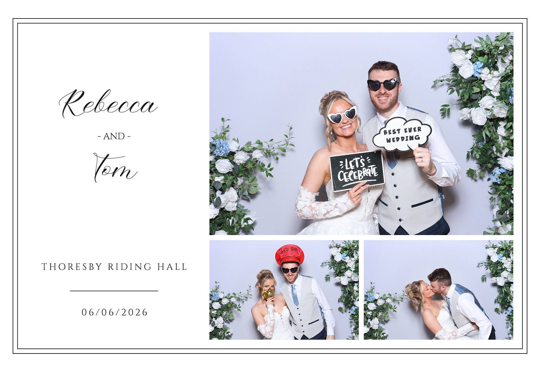 Rebecca and Tom | View more photos from the event at gallery.blissbooth.co.uk/u/BlissBooth/Rebecca-and-Tom