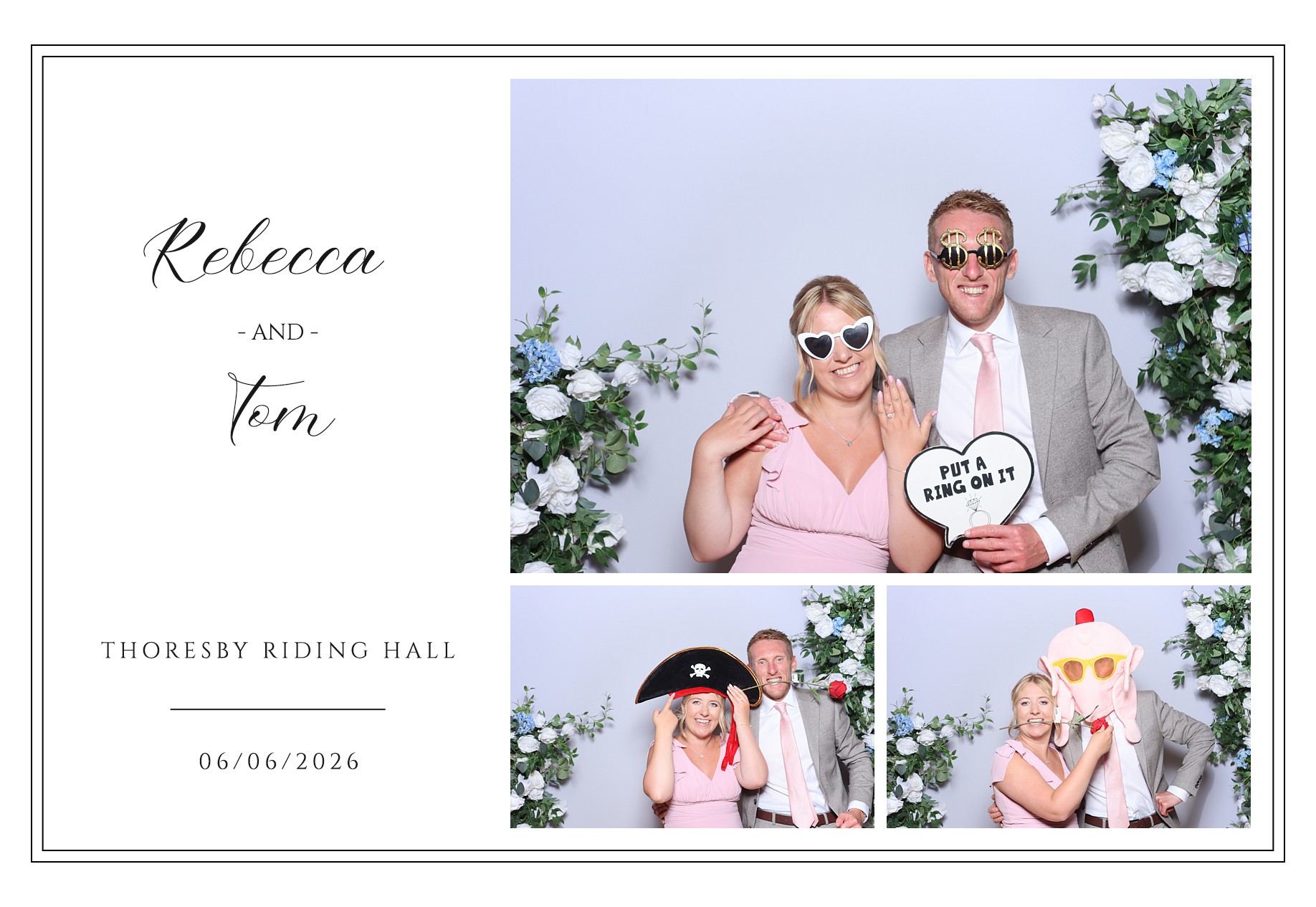 Rebecca and Tom | View more photos from the event at gallery.blissbooth.co.uk/u/BlissBooth/Rebecca-and-Tom
