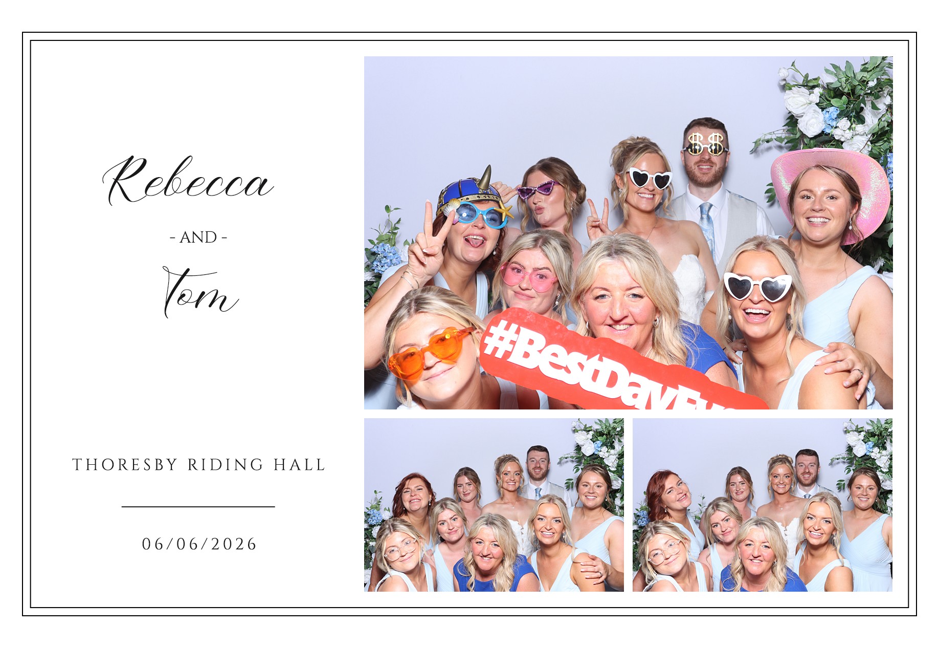 Rebecca and Tom | View more photos from the event at gallery.blissbooth.co.uk/u/BlissBooth/Rebecca-and-Tom
