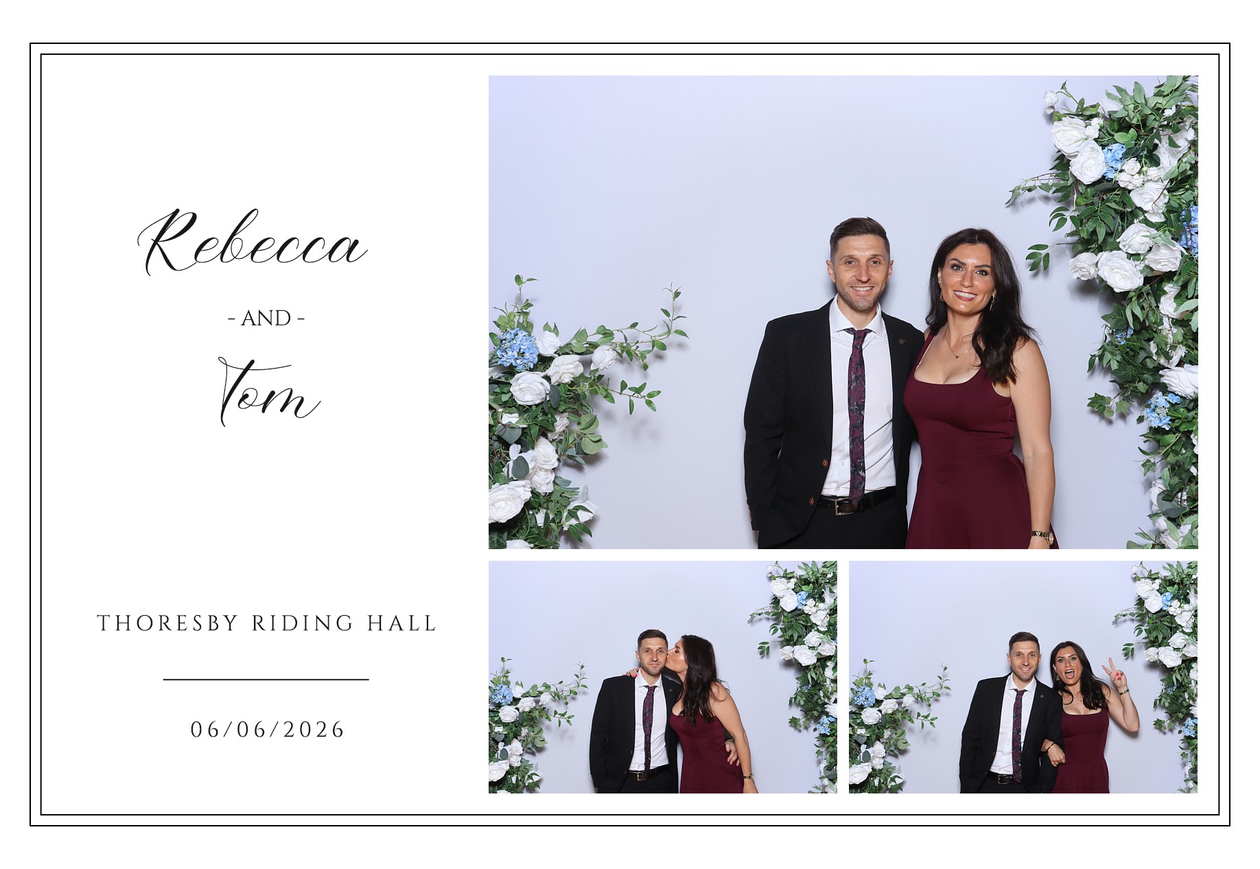 Rebecca and Tom | View more photos from the event at gallery.blissbooth.co.uk/u/BlissBooth/Rebecca-and-Tom