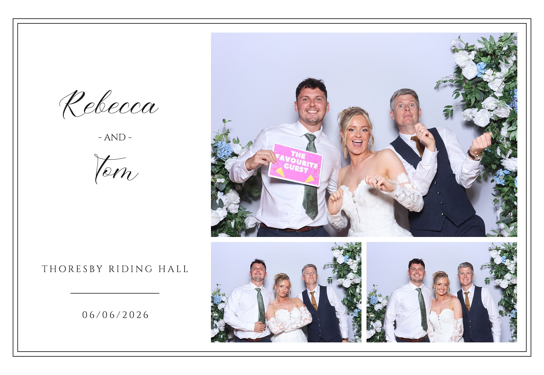 Rebecca and Tom | View more photos from the event at gallery.blissbooth.co.uk/u/BlissBooth/Rebecca-and-Tom
