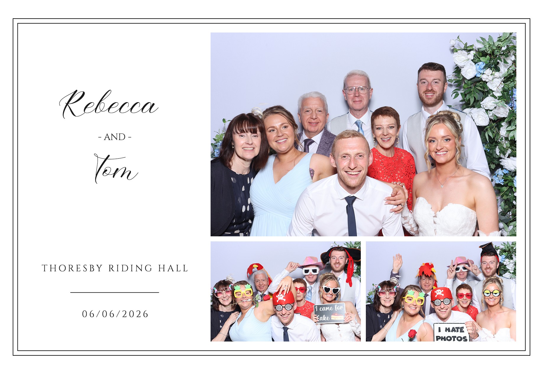 Rebecca and Tom | View more photos from the event at gallery.blissbooth.co.uk/u/BlissBooth/Rebecca-and-Tom