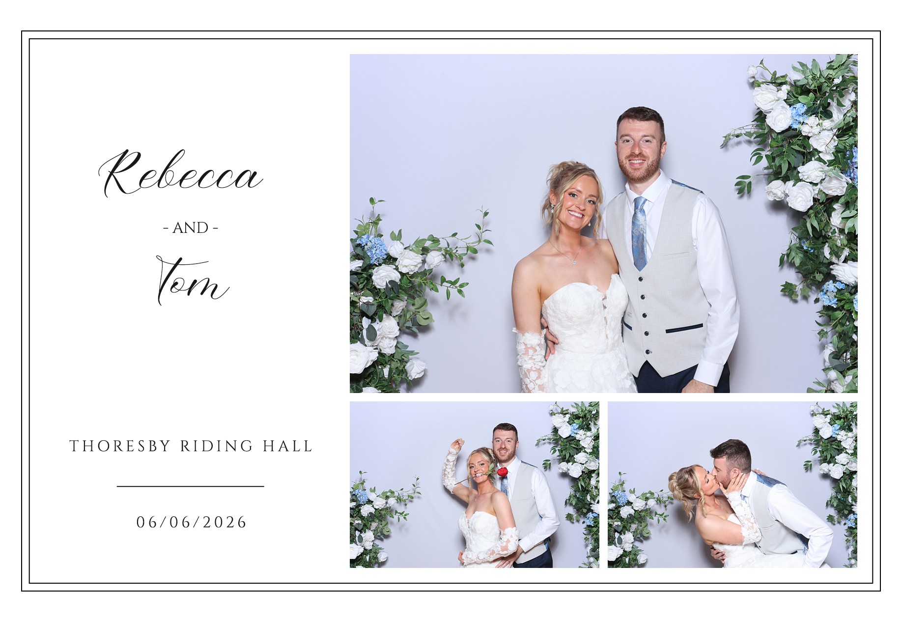 Rebecca and Tom | View more photos from the event at gallery.blissbooth.co.uk/u/BlissBooth/Rebecca-and-Tom