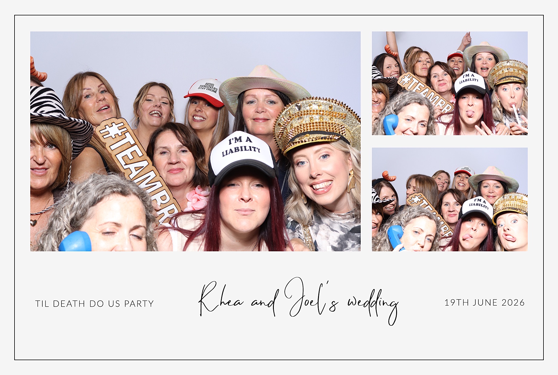 Rhea and Joel | View more photos from the event at gallery.blissbooth.co.uk/u/BlissBooth/Rhea-and-Joel
