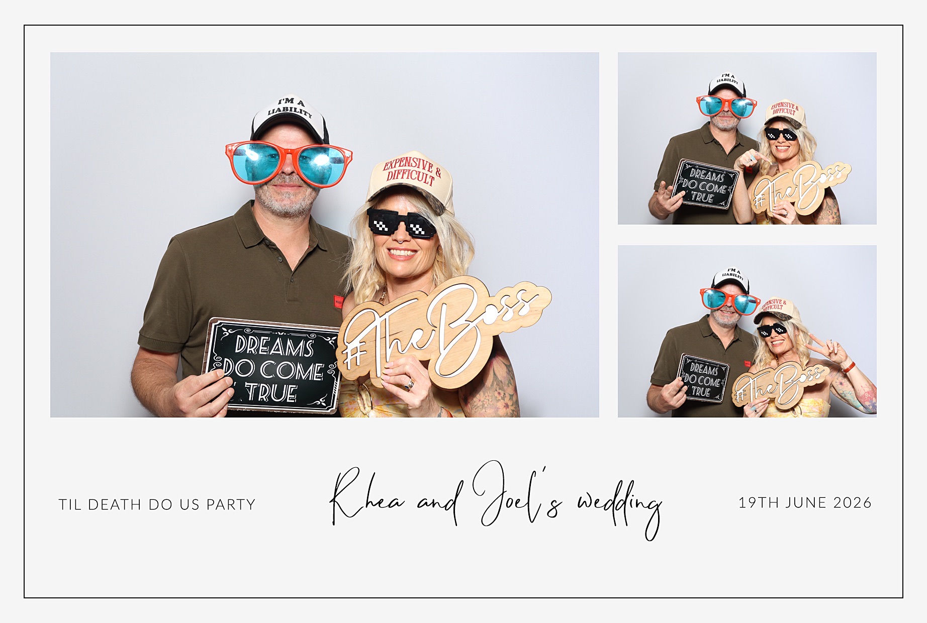 Rhea and Joel | View more photos from the event at gallery.blissbooth.co.uk/u/BlissBooth/Rhea-and-Joel