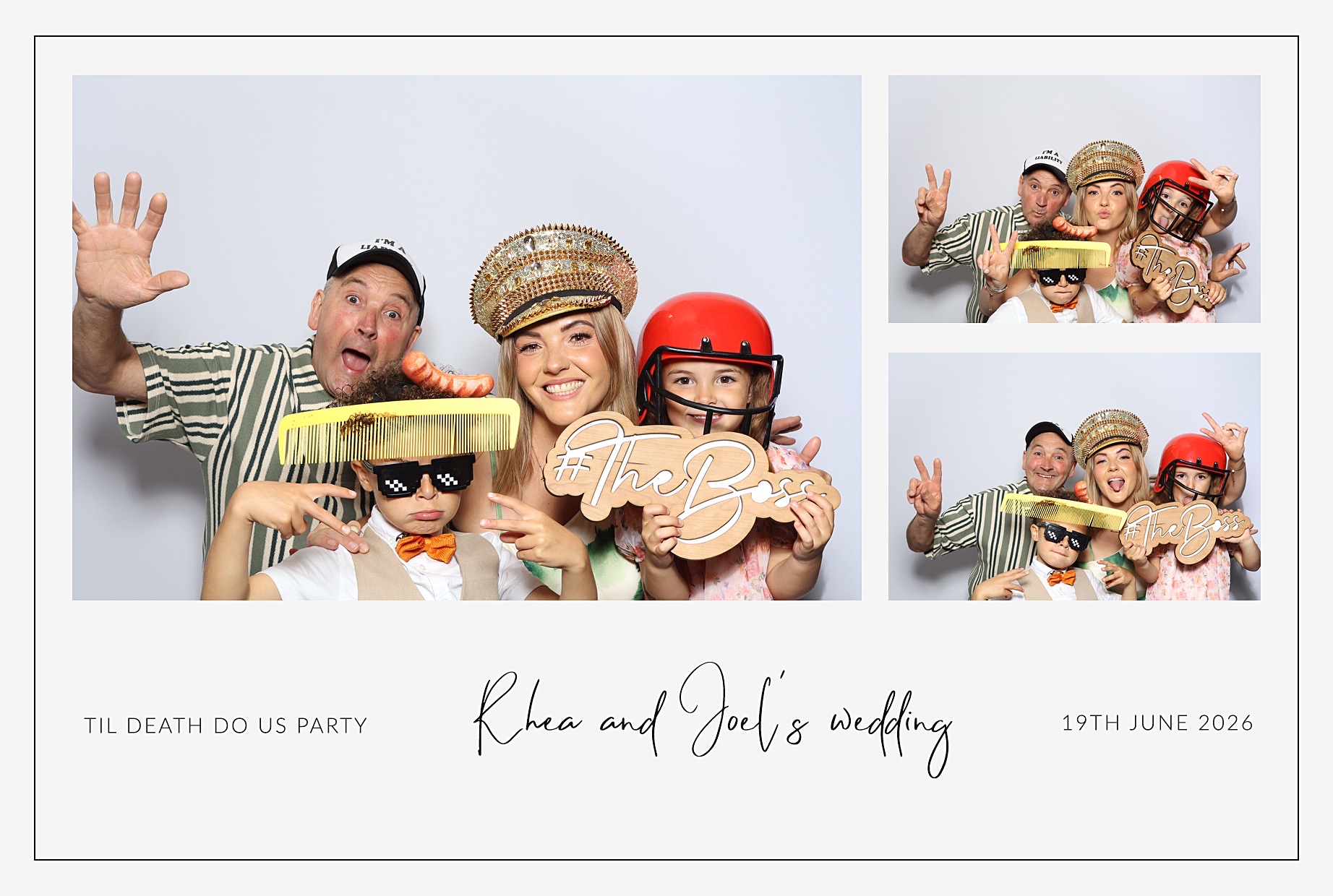 Rhea and Joel | View more photos from the event at gallery.blissbooth.co.uk/u/BlissBooth/Rhea-and-Joel