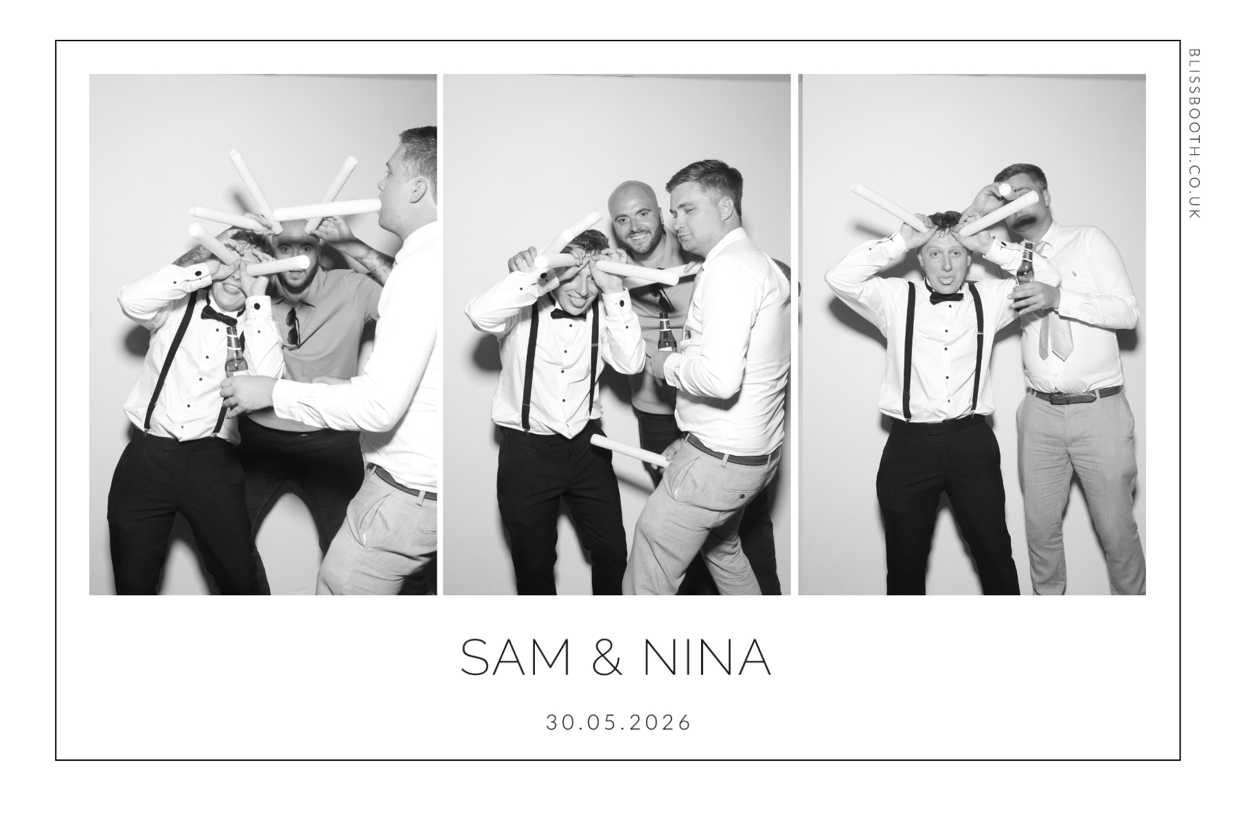 Sam and Nina | View more photos from the event at gallery.blissbooth.co.uk/u/BlissBooth/Sam-and-Nina