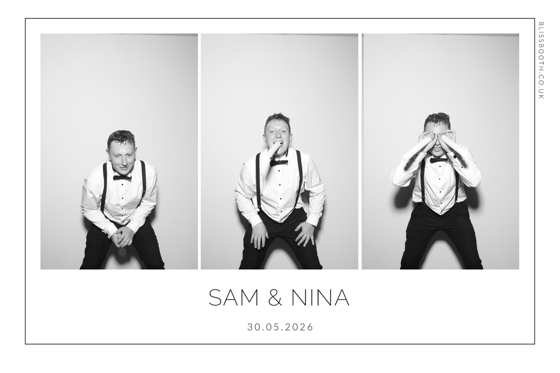 Sam and Nina | View more photos from the event at gallery.blissbooth.co.uk/u/BlissBooth/Sam-and-Nina