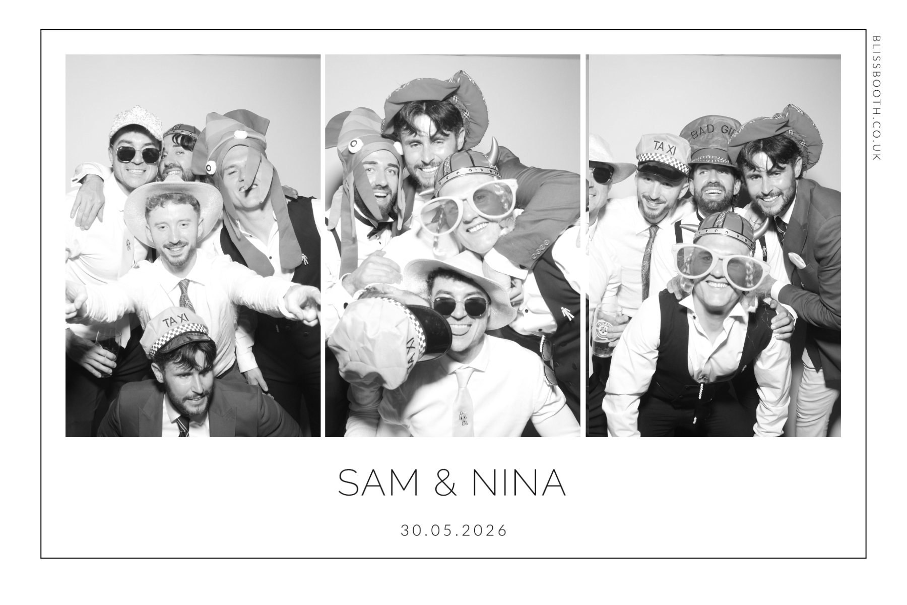 Sam and Nina | View more photos from the event at gallery.blissbooth.co.uk/u/BlissBooth/Sam-and-Nina