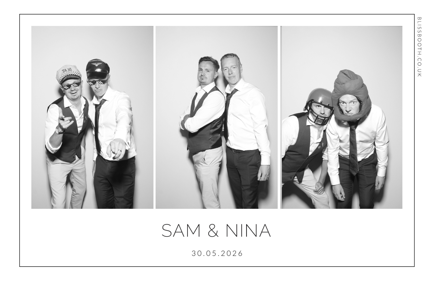 Sam and Nina | View more photos from the event at gallery.blissbooth.co.uk/u/BlissBooth/Sam-and-Nina