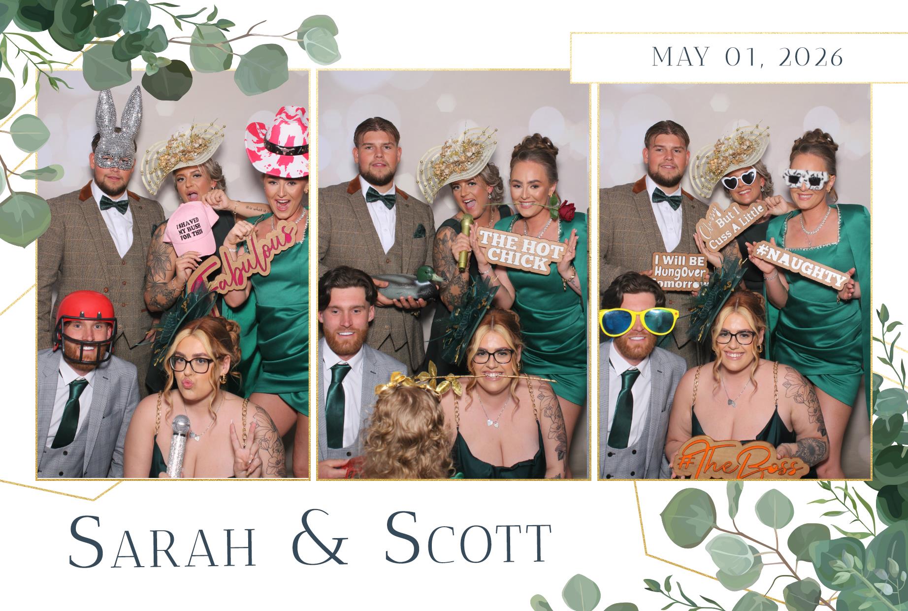Sarah and Scott | View more photos from the event at gallery.blissbooth.co.uk/u/BlissBooth/Sarah-and-Scott