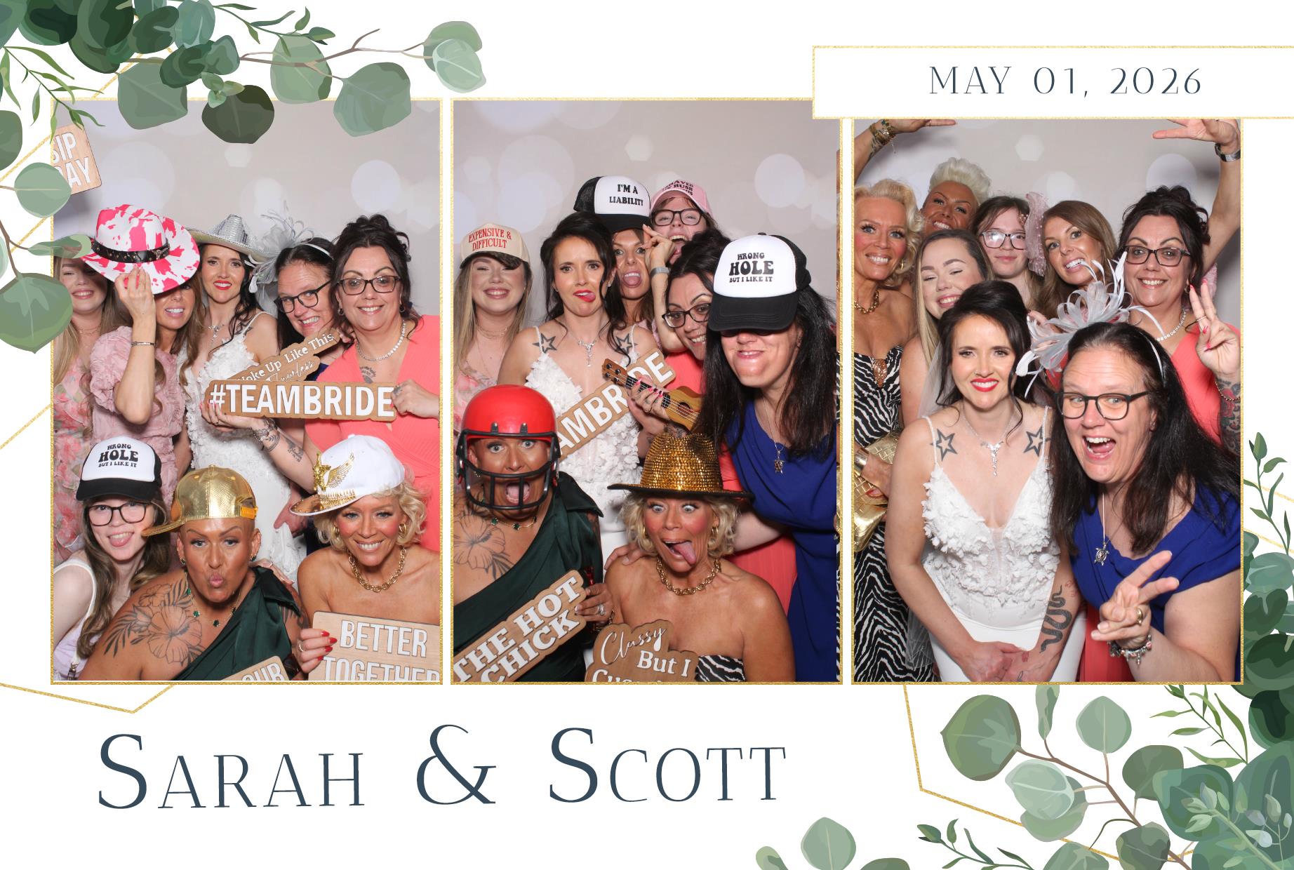 Sarah and Scott | View more photos from the event at gallery.blissbooth.co.uk/u/BlissBooth/Sarah-and-Scott
