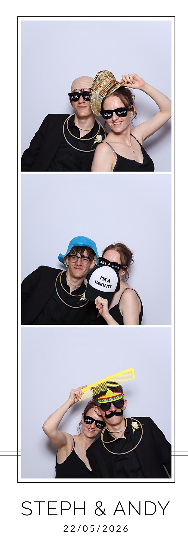 Steph and Andy | View more photos from the event at gallery.blissbooth.co.uk/u/BlissBooth/Steph-and-Andy