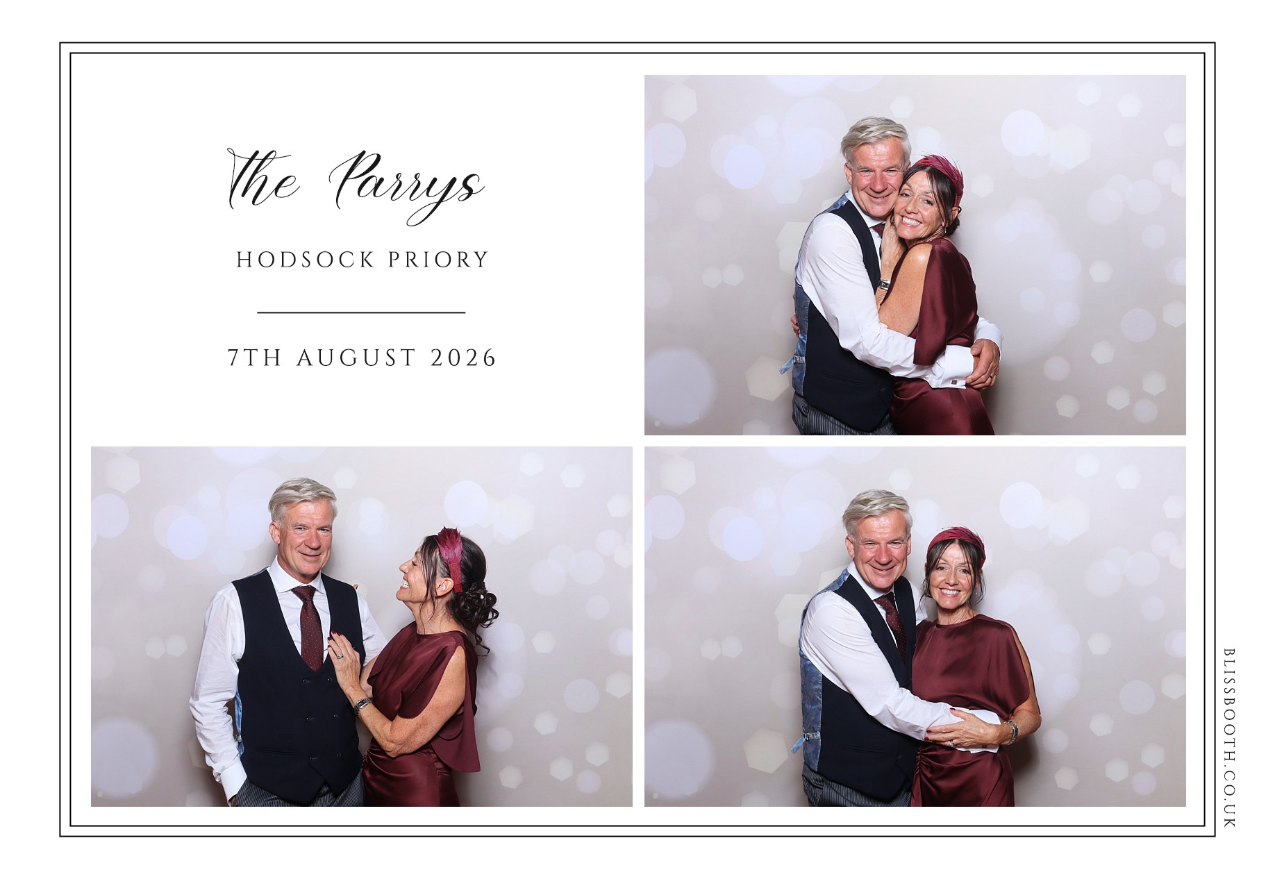 The Parry's | View more photos from the event at gallery.blissbooth.co.uk/u/BlissBooth/The-Parrys
