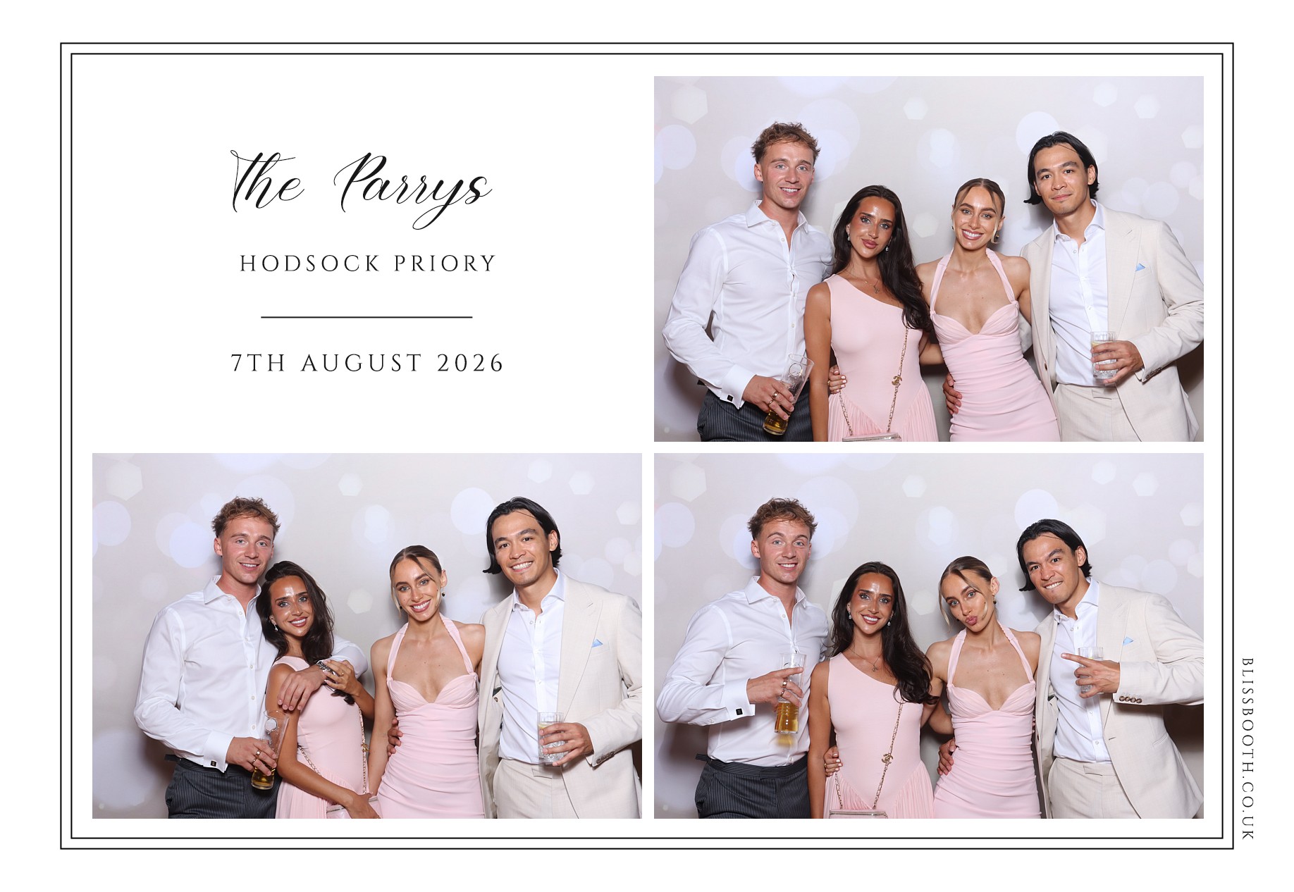 The Parry's | View more photos from the event at gallery.blissbooth.co.uk/u/BlissBooth/The-Parrys