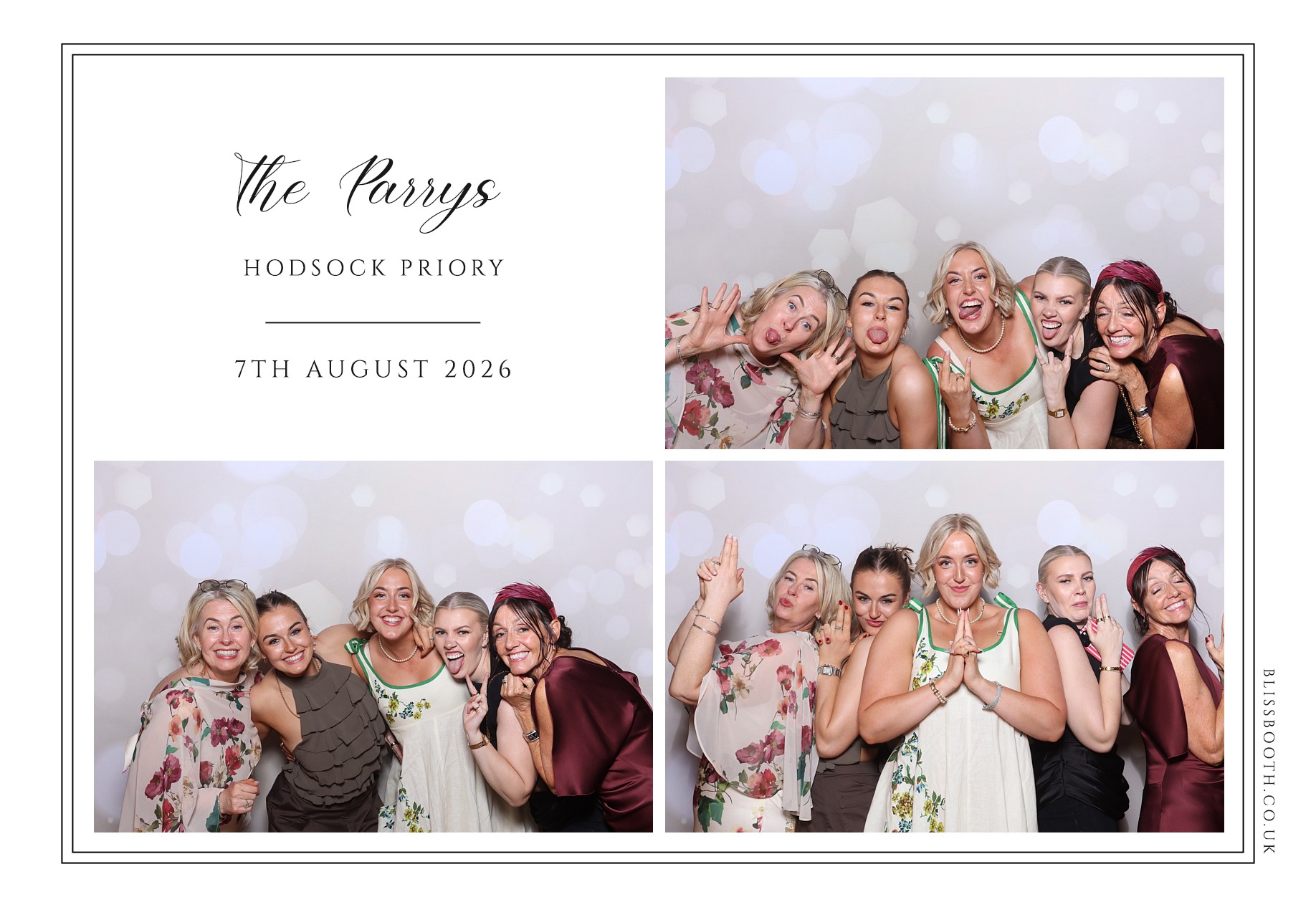The Parry's | View more photos from the event at gallery.blissbooth.co.uk/u/BlissBooth/The-Parrys