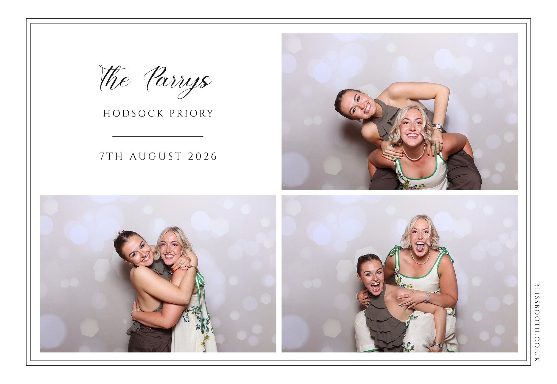 The Parry's | View more photos from the event at gallery.blissbooth.co.uk/u/BlissBooth/The-Parrys