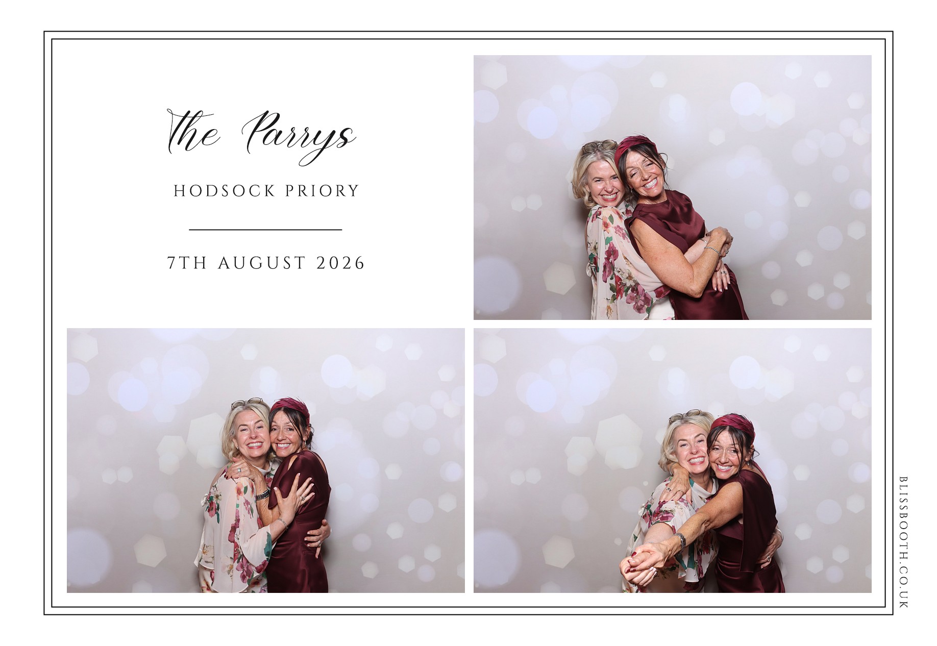 The Parry's | View more photos from the event at gallery.blissbooth.co.uk/u/BlissBooth/The-Parrys